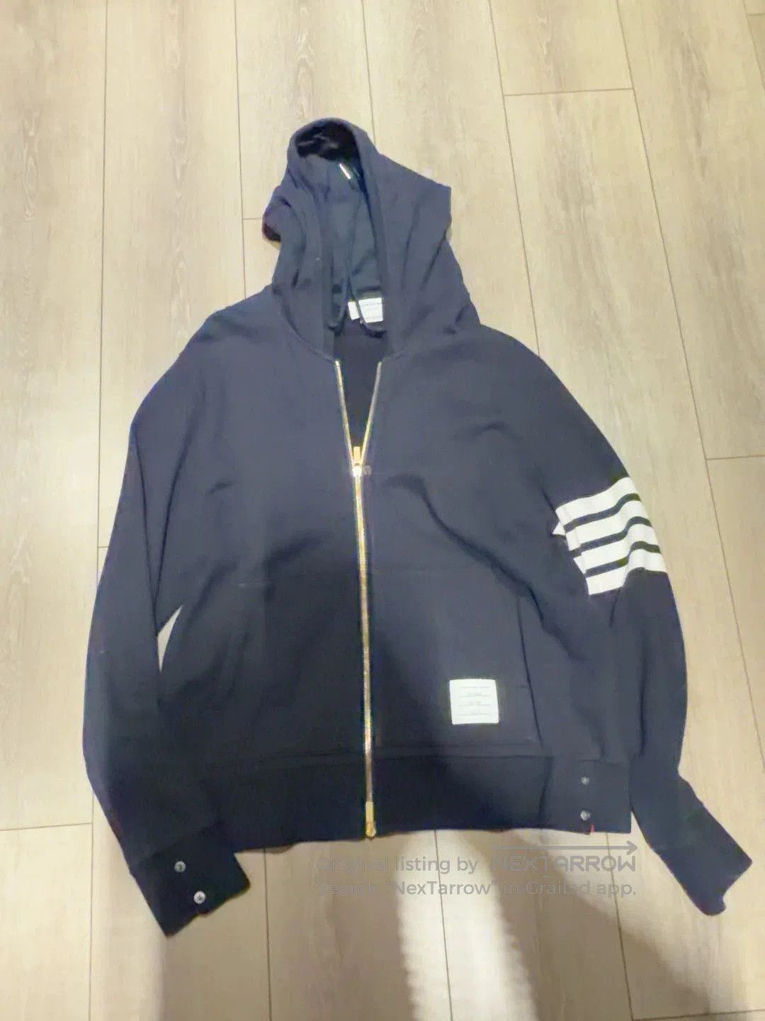 Thom Browne THOM BROWNE Hooded Jacket. Size US S / EU 44-46 / 1 - 1 Thumbnail