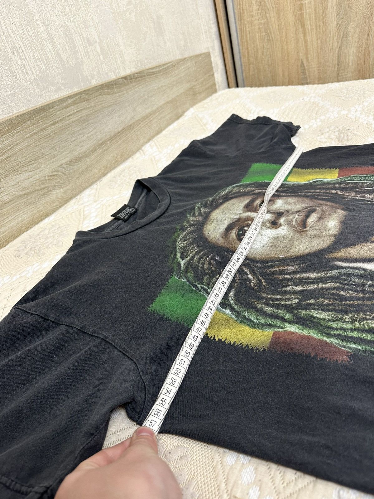 Bob Marley 🔥 BOB MARLEY Vintage 2000s Double Sided Jamaica T Shirt Size US L / EU 52-54 / 3 - 10 Thumbnail