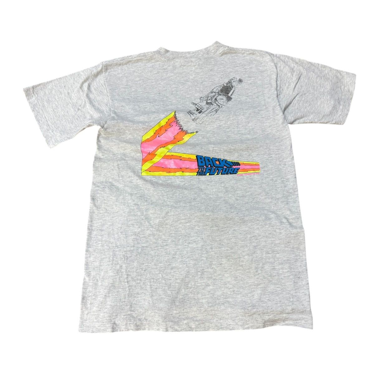 Vintage Vintage 80s Back to the Future Film T-Shirt Very Rare Size US M / EU 48-50 / 2 - 1 Thumbnail