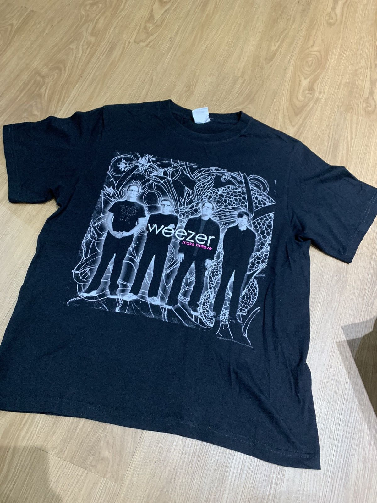 Band Tees × Vintage Tshirt Weezer - Make Believe | Grailed