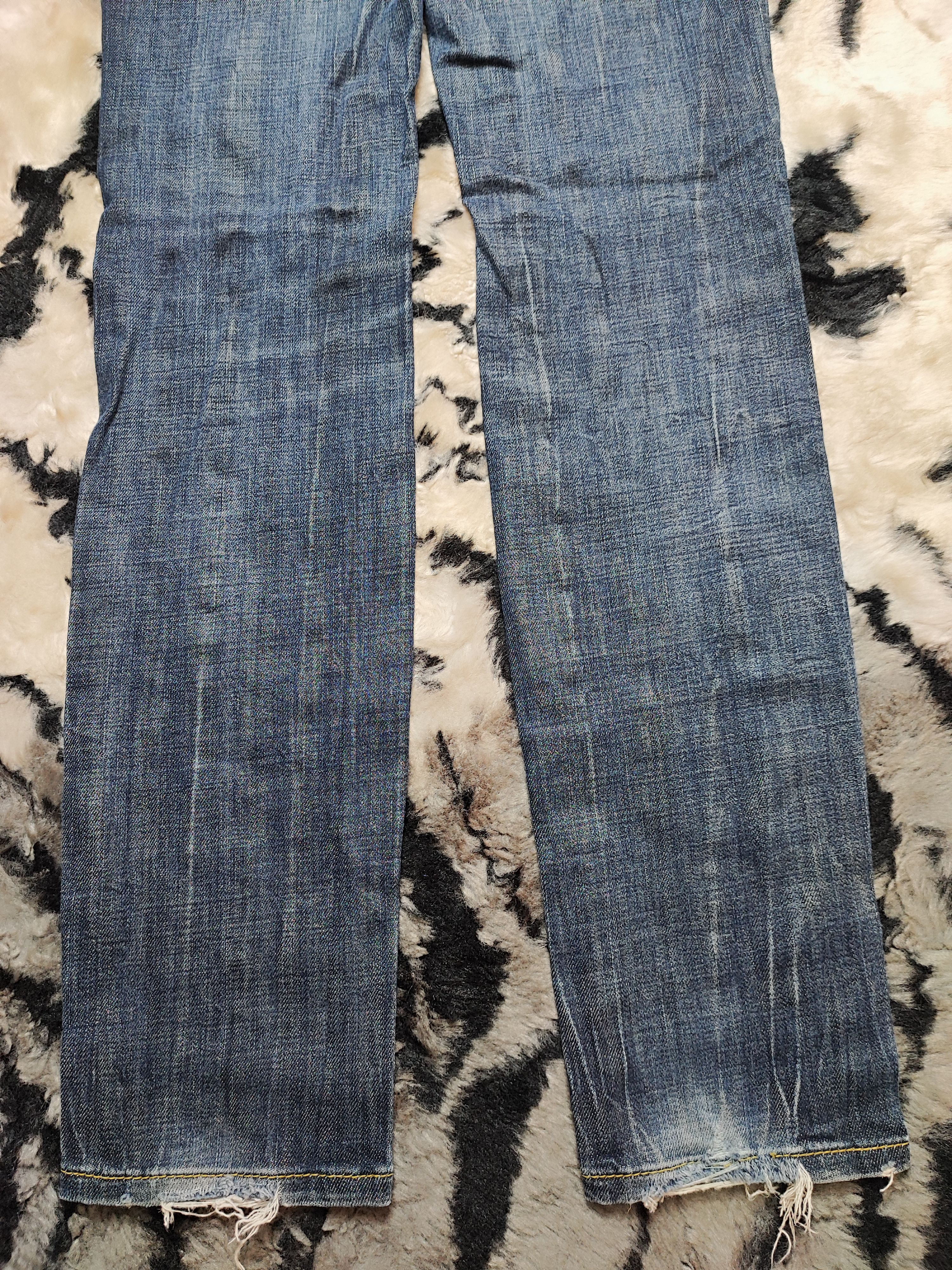 Miss Sixty Vintage 00's Y2K Miss Sixty Jeans Big Ty Distressed Low Rise Size 30" / US 8 / IT 44 - 16 Thumbnail