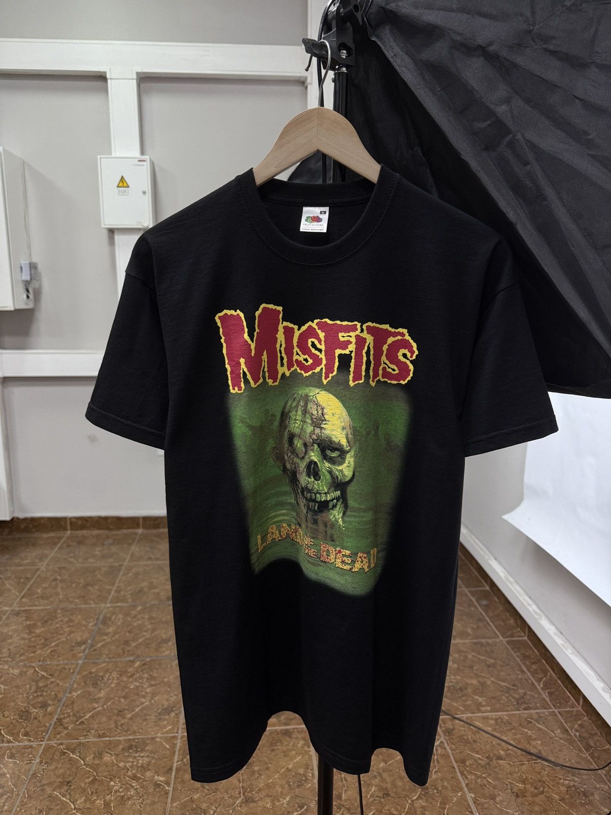 🇺🇸💀Vintage Misfits Land of The Dead Horror Punk Rock T-Shirt