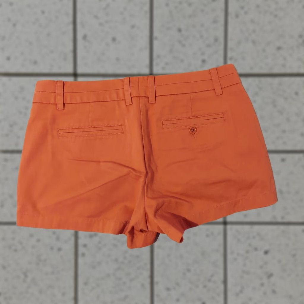 J.Crew Womens J.Crew Shorts Chino Cotton Orange 6 Chino Regular Size 6 Orange Womens Size 28" / US 6 / IT 42 - 1 Thumbnail