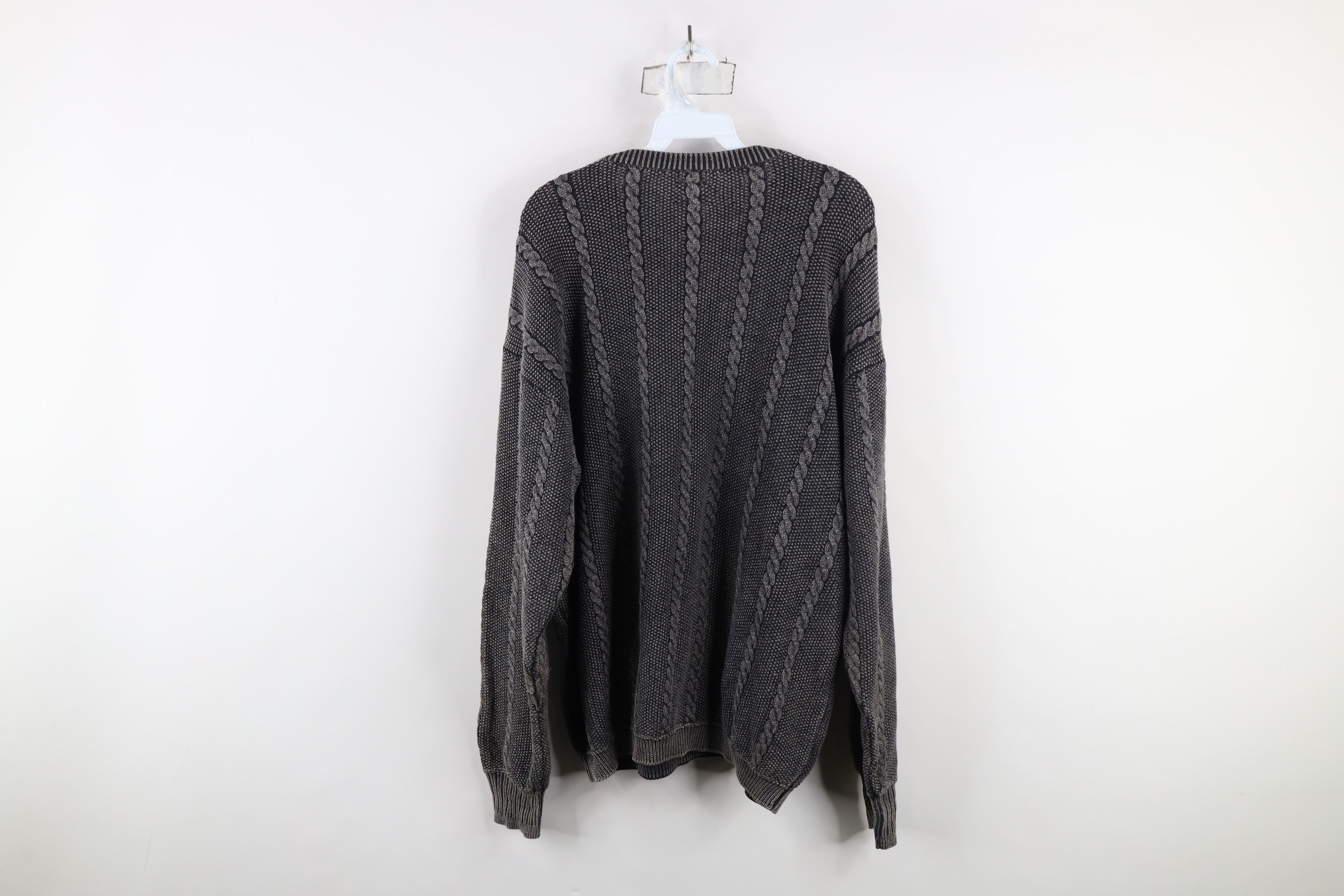 Vintage Vintage 90s CP Company Massimo Osti Cable Knit Sweater Size US L / EU 52-54 / 3 - 12 Thumbnail