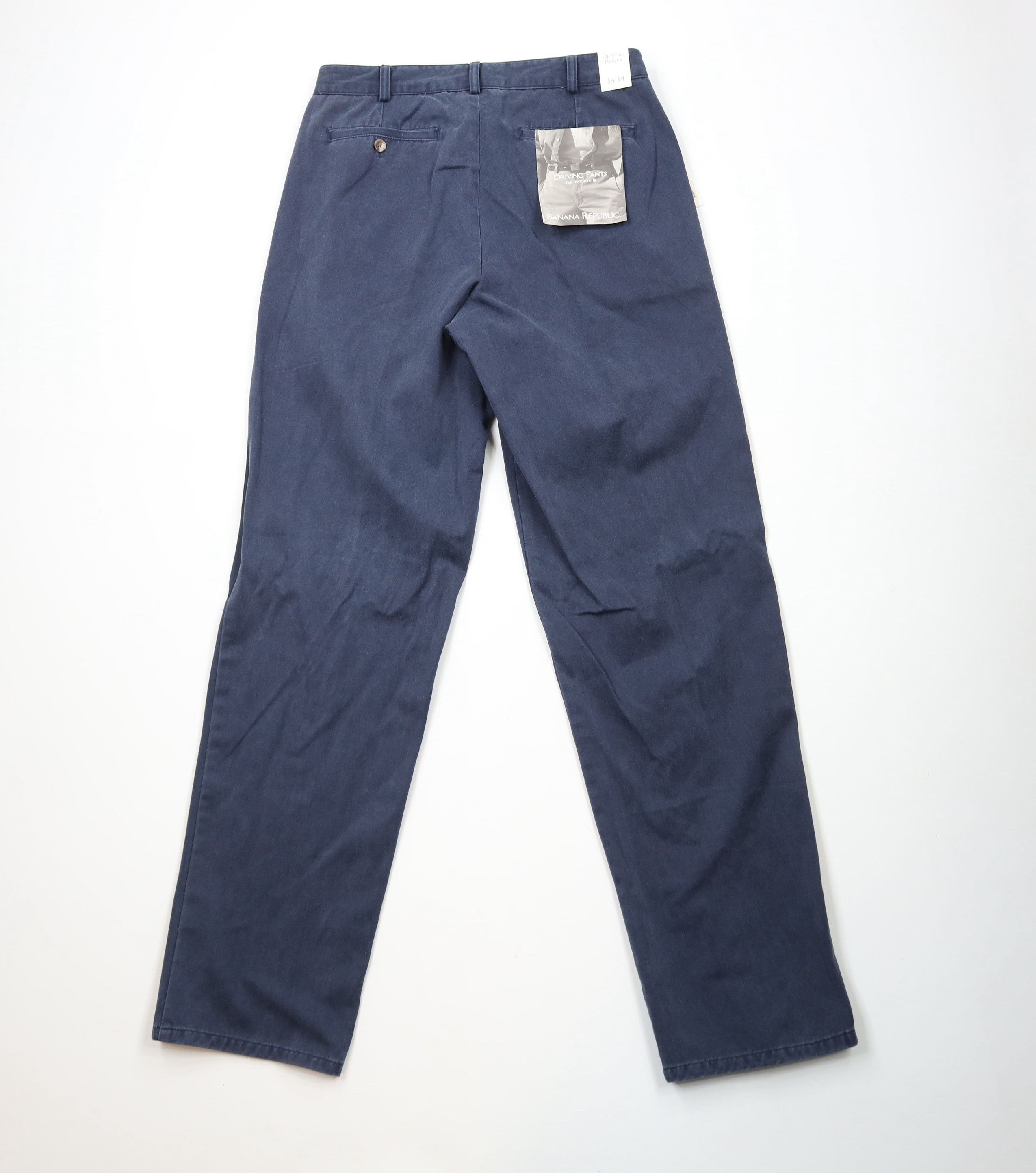 Banana Republic × Vintage Deadstock Vintage 90s Banana Republic Wide Leg Driving Pants Size US 34 / EU 50 - 9 Thumbnail