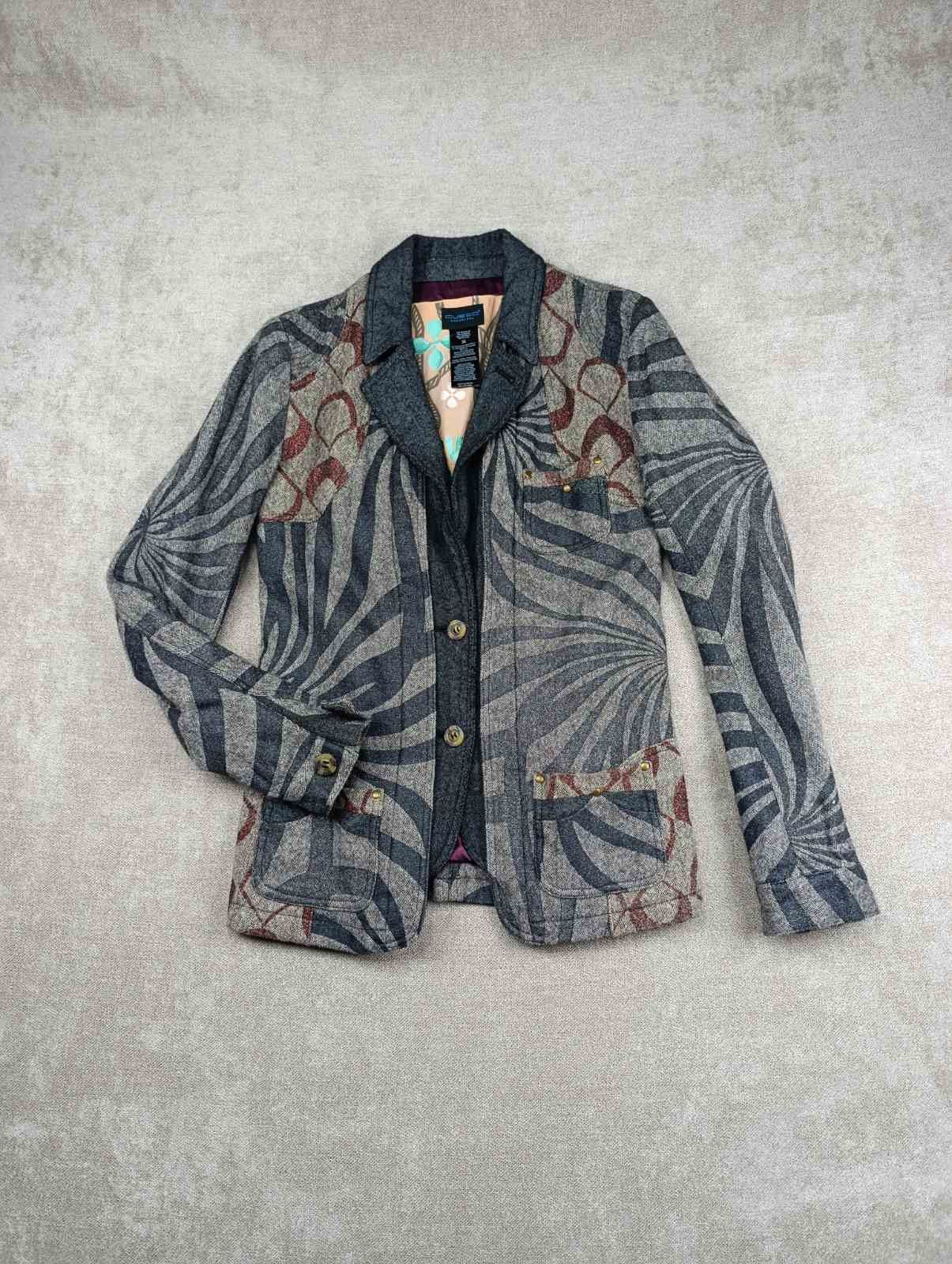 Custo Barcelona Vintage Custo Barcelona Wool Blazer Size XS / US 0-2 / IT 36-38 - 2 Thumbnail