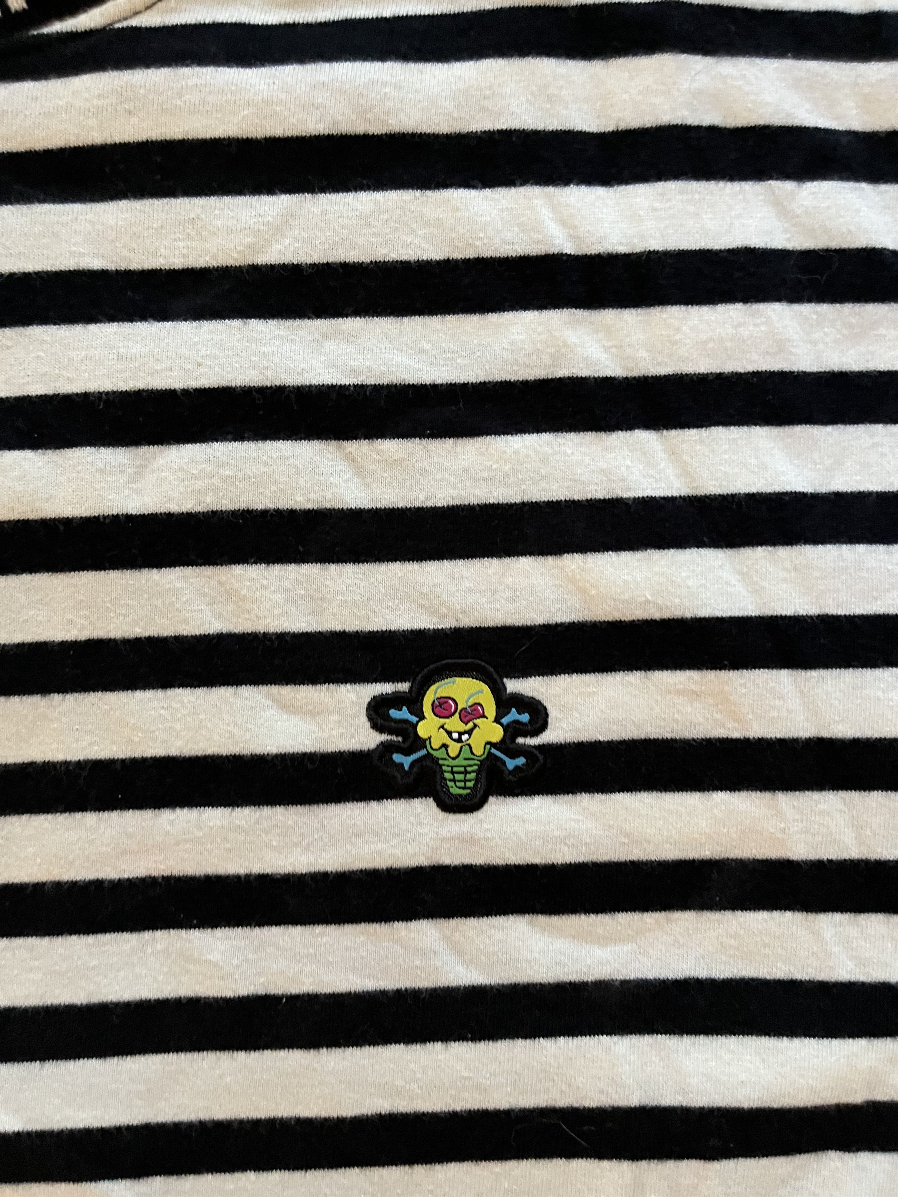 Billionaire Boys Club Billionaire Boys Club “Cones & Bones” Striped Tee (XXL) Size US XXL / EU 58 / 5 - 2 Thumbnail