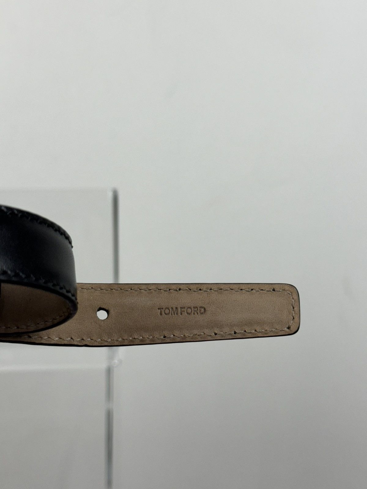 Tom Ford Leather belt Tom Ford original luxury casual item Size ONE SIZE - 4 Thumbnail