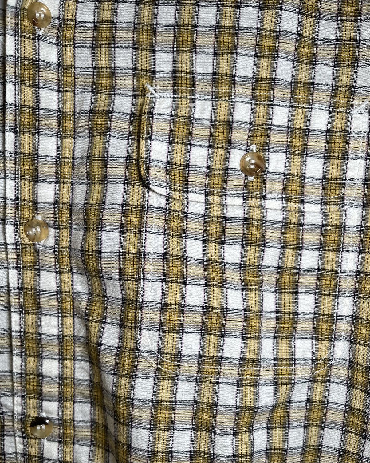 Stevenson Overall Co. Stevenson Overall Co Checker Plaid Shirt - Medium - Yellow Size US M / EU 48-50 / 2 - 5 Thumbnail