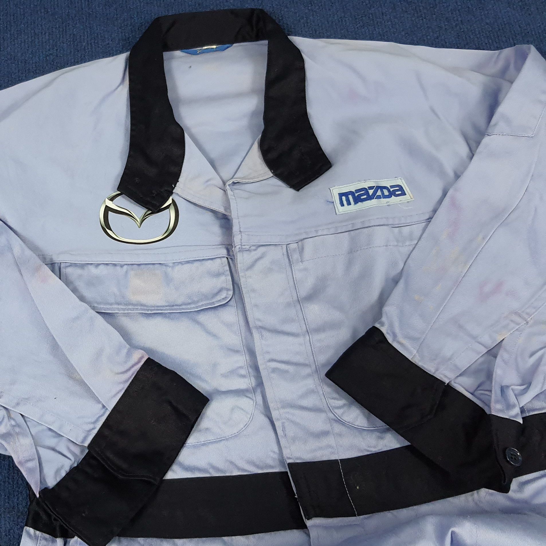 Japanese Brand × Vintage Vintage Mazda Japan Motorsports Racing Brand Coverall Size US S / EU 44-46 / 1 - 11 Thumbnail
