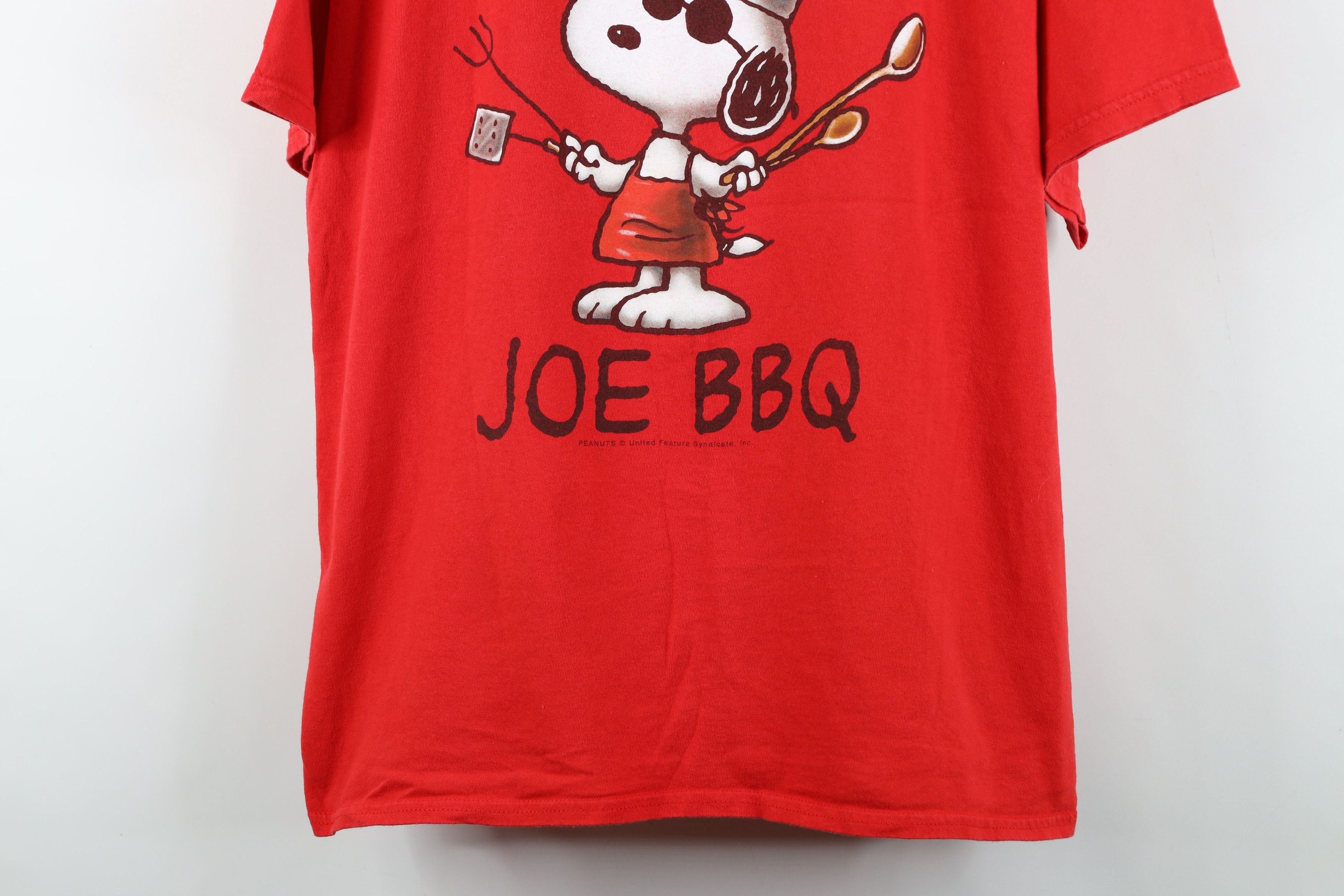 Vintage Vintage Peanuts Charlie Brown BBQ Snoopy Dad T-Shirt Red Size US XL / EU 56 / 4 - 3 Thumbnail