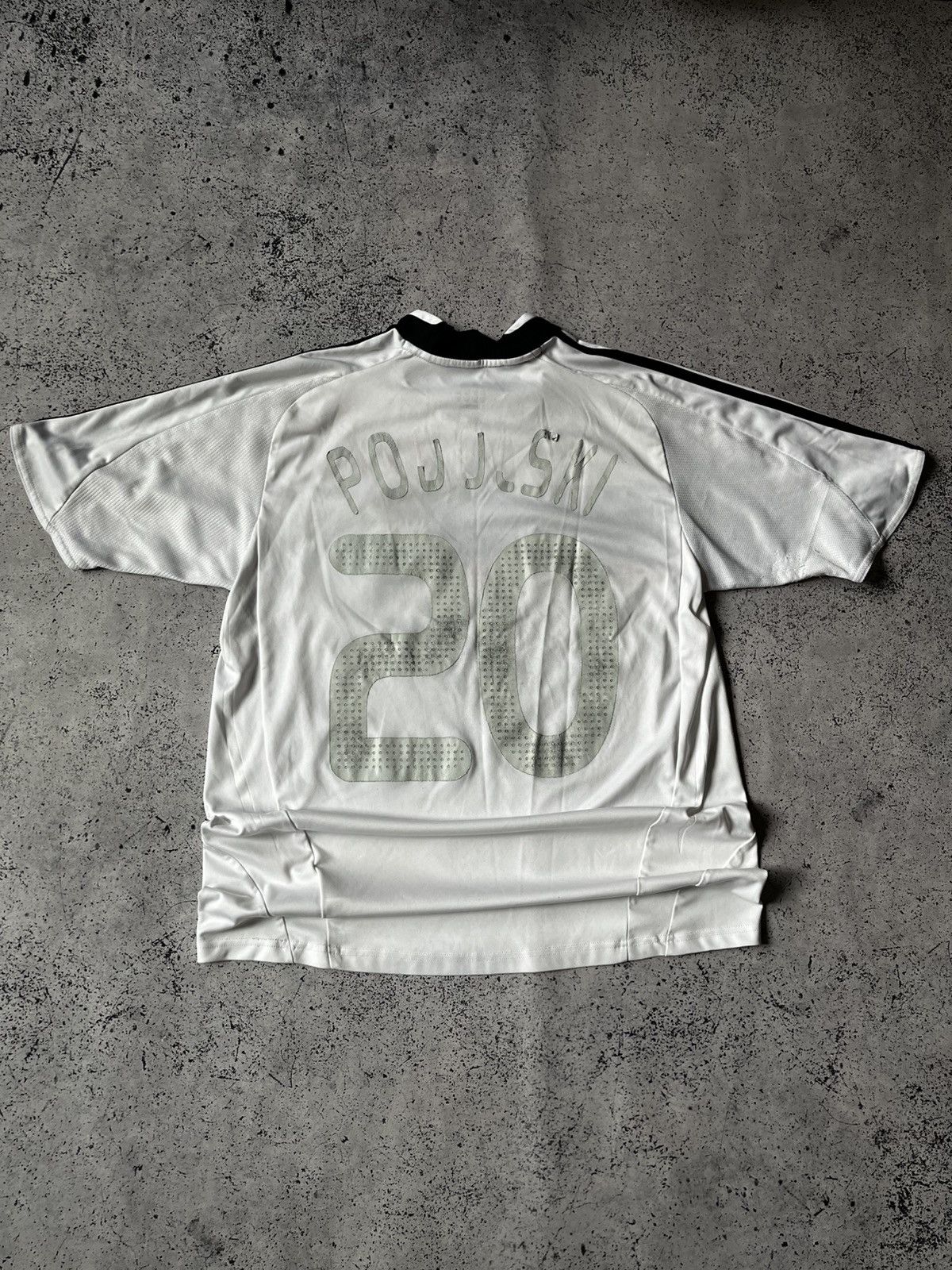 Adidas Vintage Adidas Germany Soccer Jersey Podolski Bloke Core Size US S / EU 44-46 / 1 - 10 Thumbnail