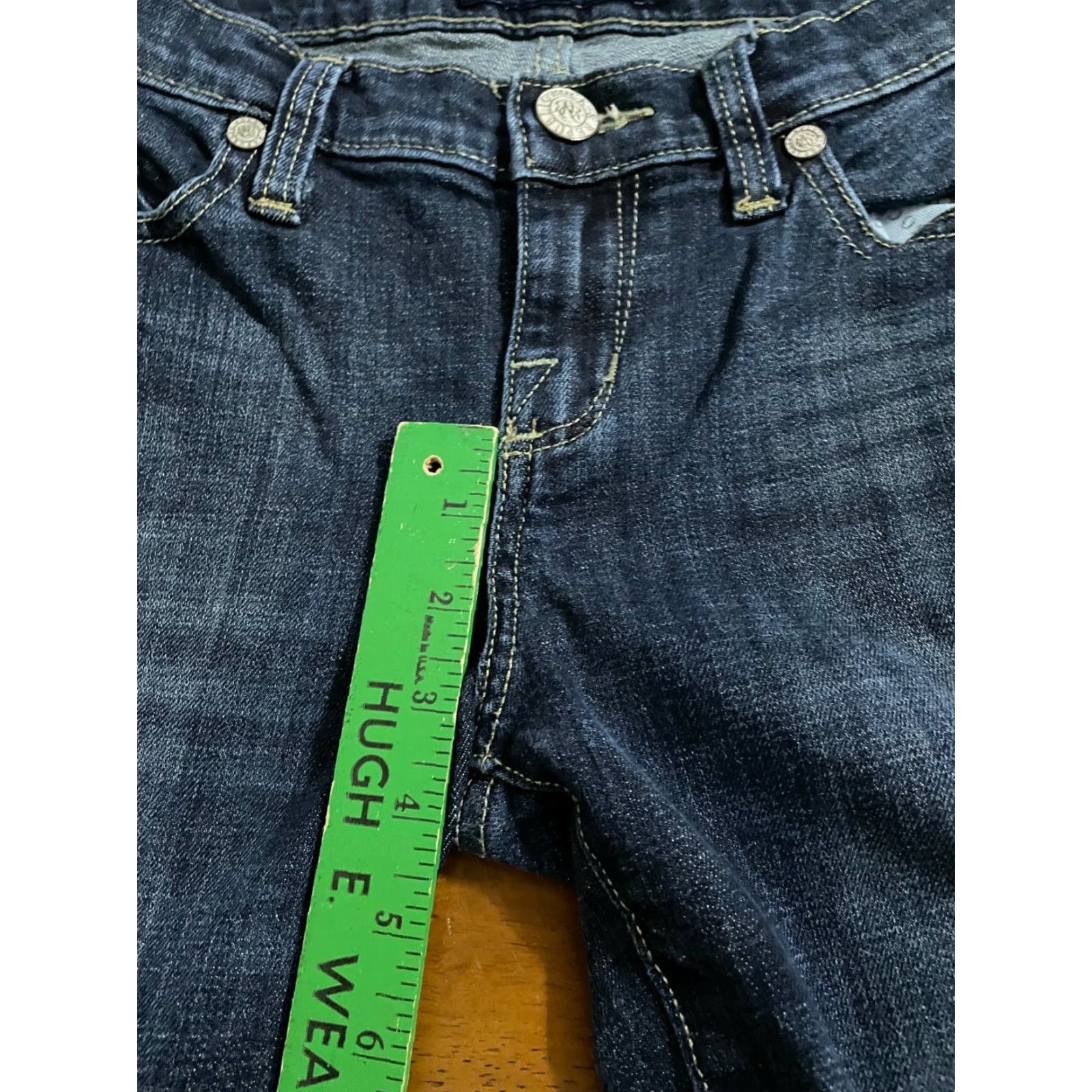 Vintage Rock & Republic Womens Sz 8m Berlin Skinny Jeans Dark Wash Size 30" / US 8 / IT 44 - 6 Thumbnail