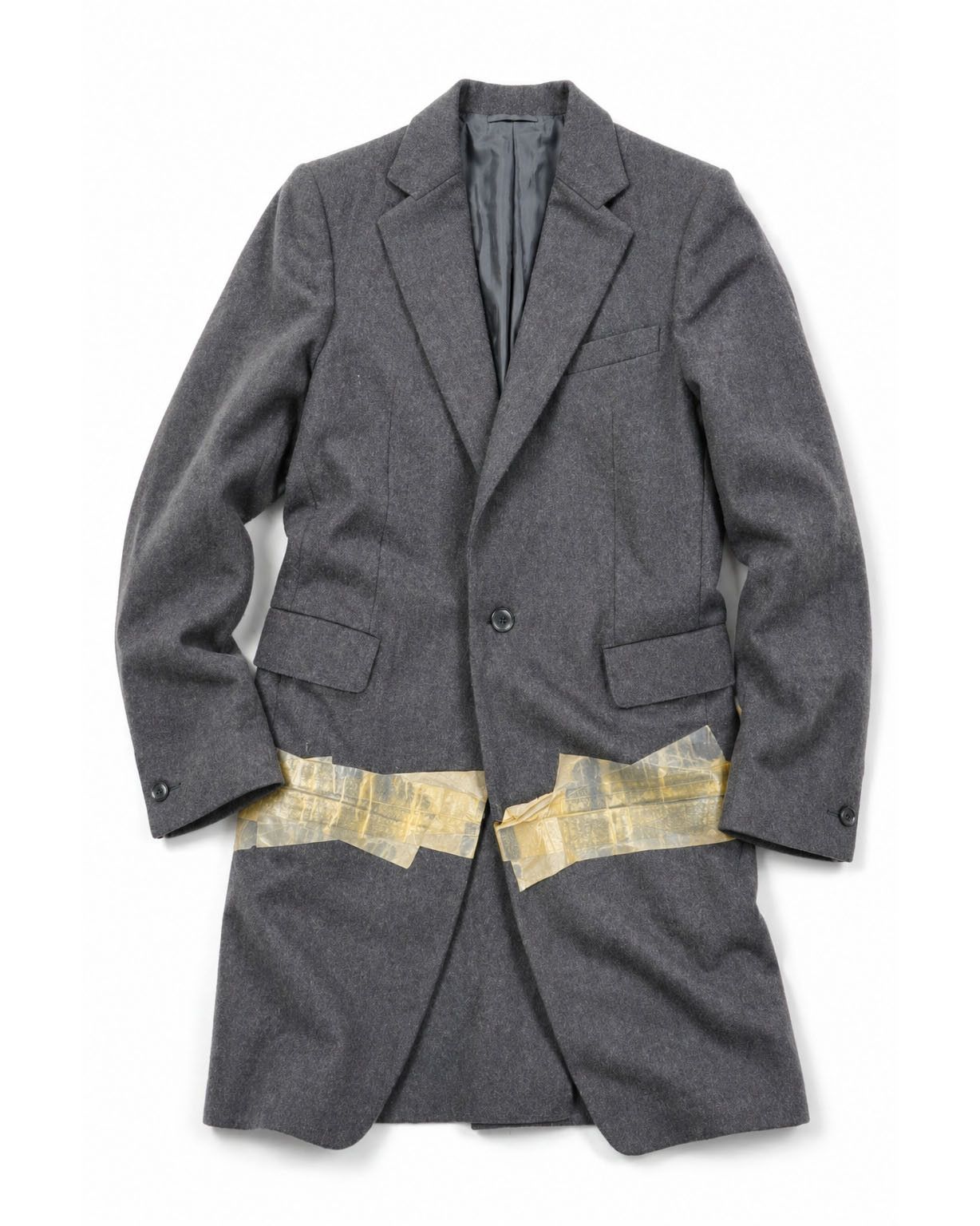 Carol Christian Poell Carol Christian Poell Tape Seam Coat - AW03 "Space" Size US S / EU 44-46 / 1 - 1 Thumbnail