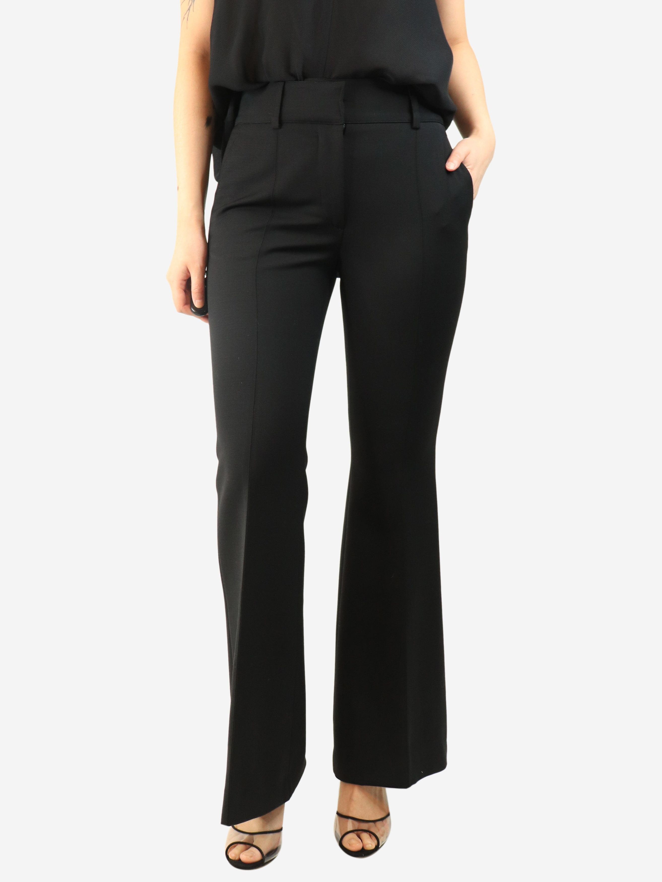 Other Black wool flared trousers - UK 8 Size 27" / US 4 / IT 40 - 1 Thumbnail