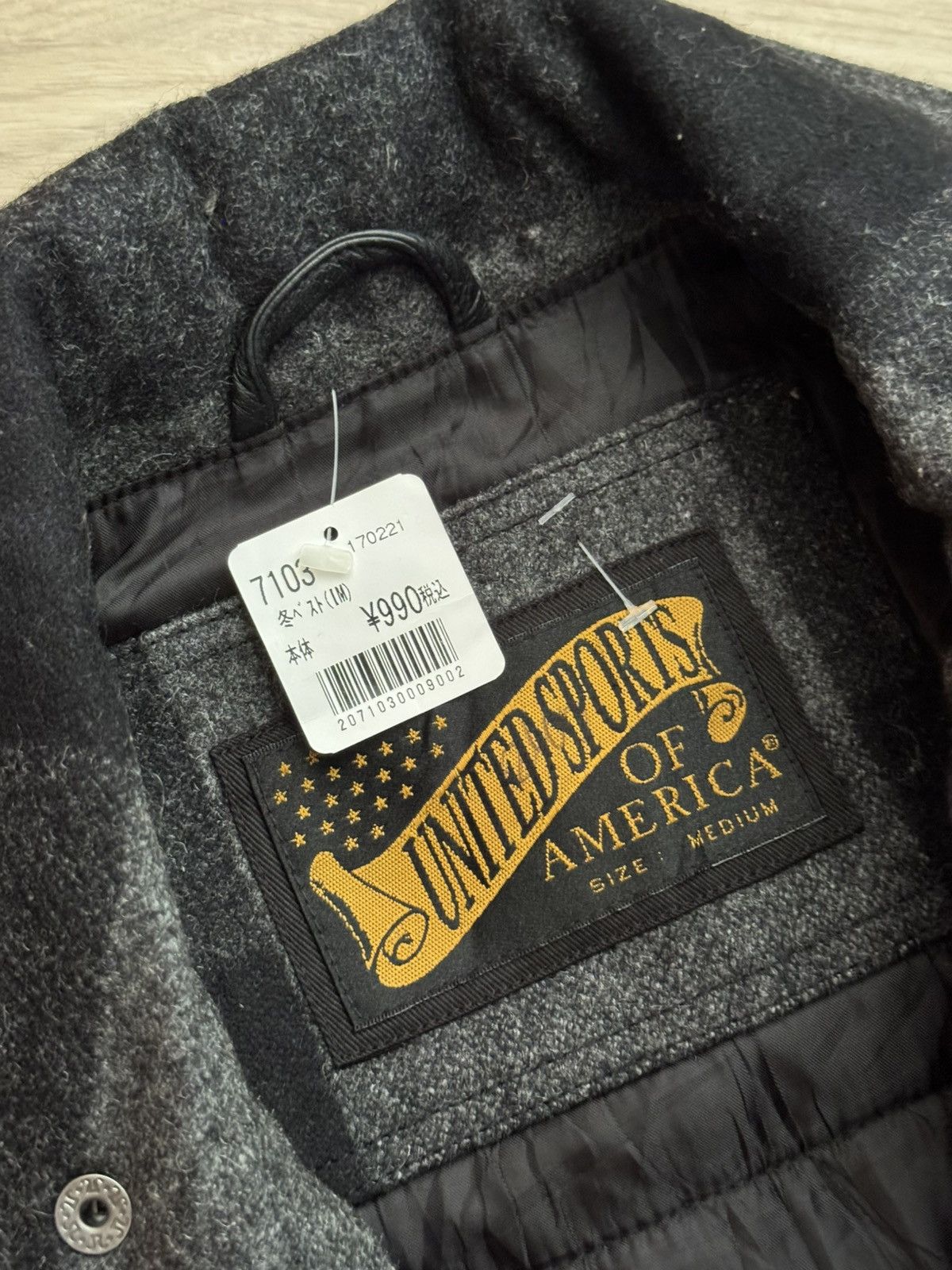 Japanese Brand NWT American Sports Of American Made In Japan Wool Vest Size US M / EU 48-50 / 2 - 5 Thumbnail
