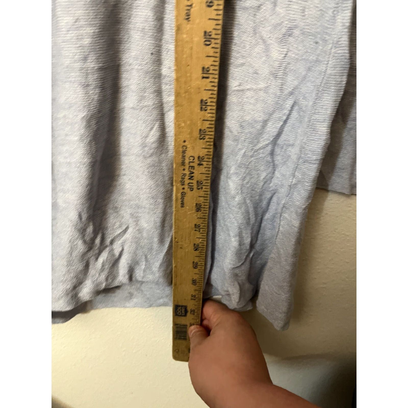 Eileen Fisher Eileen Fisher Light Blue Tunic Shirt M Roundneck Long Sleeve Cotton Silk Tencel Organic Fine Knit Boxy Womens Size M / US 6-8 / IT 42-44 - 5 Thumbnail