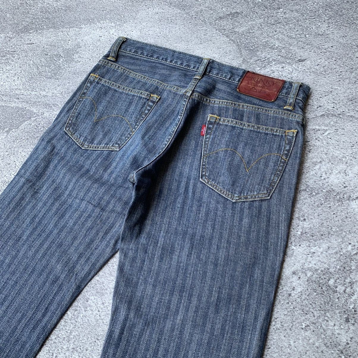 Hysteric Glamour × If Six Was Nine × Japanese Brand Rare🔥 Hysteric Glamour Patch embroidery Flared Denim Jeans Size US 30 / EU 46 - 9 Thumbnail