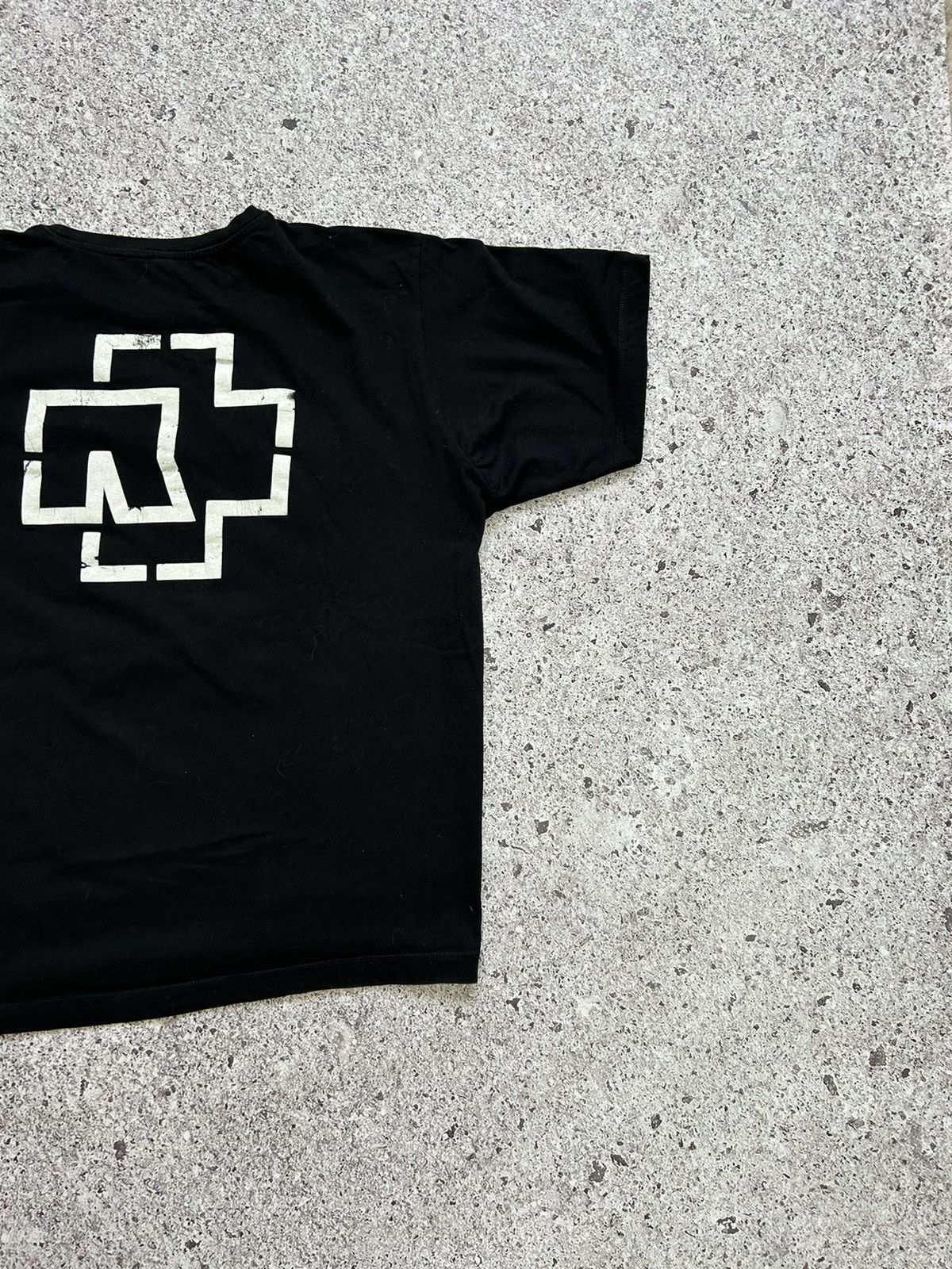 Band Tees × Vintage Vintage 2000’s Rammstein retro band rock T-Shirt Size 3XL Size US XXL / EU 58 / 5 - 6 Thumbnail