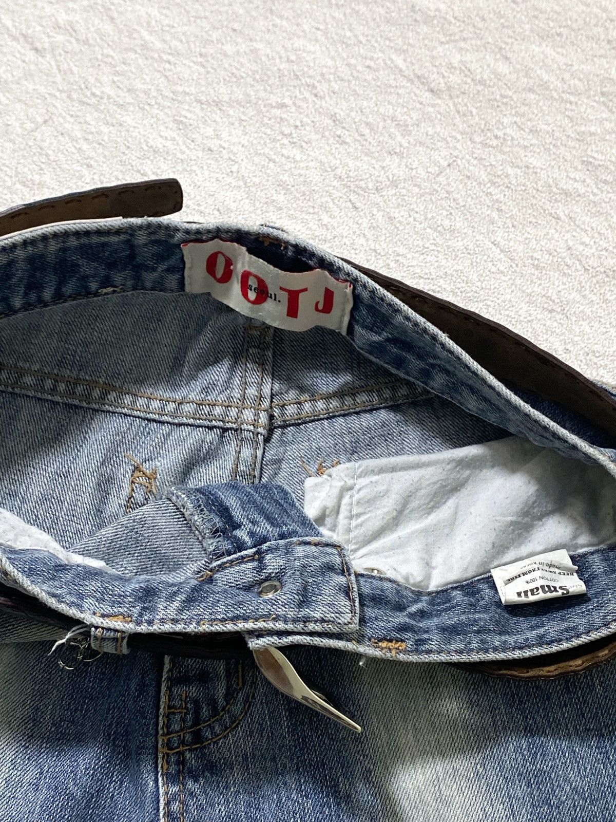 If Six Was Nine × Japanese Brand × Le Grande Bleu (L.G.B.) SICK💰 Flare Jeans ootj Size US 27 - 7 Thumbnail
