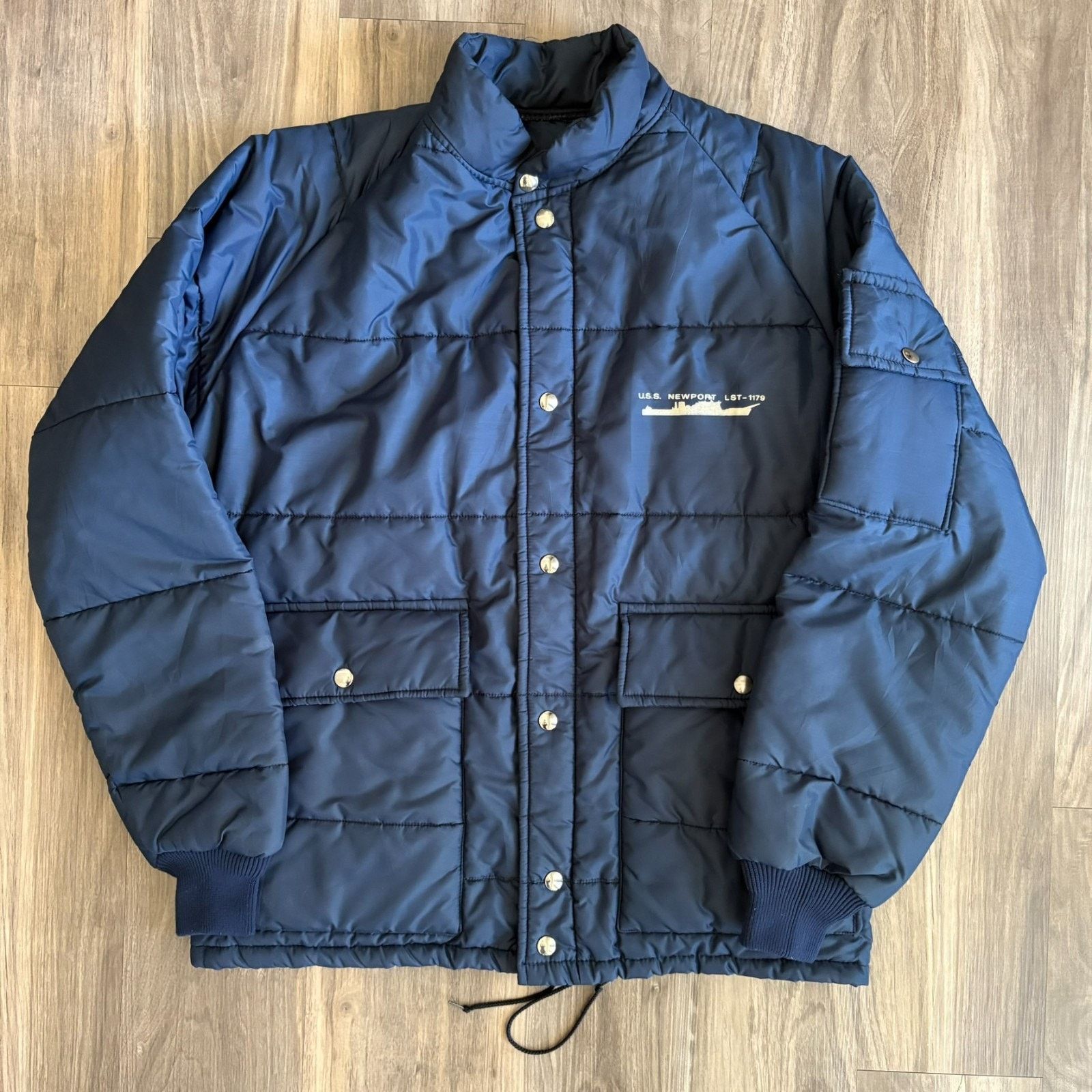 Vintage Vintage 1970s Artex US Navy Military Puffer Jacket Size M Size US M / EU 48-50 / 2 - 1 Thumbnail
