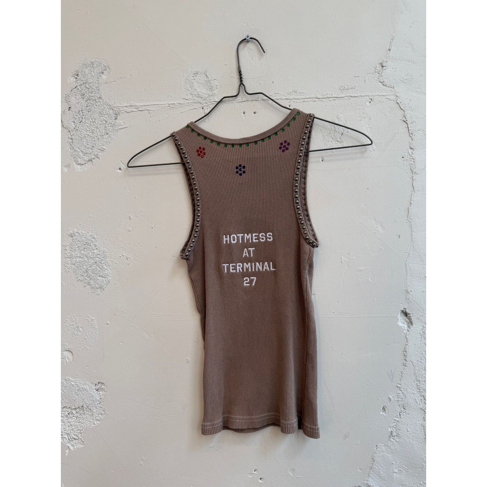 The Great China Wall Great China Wall x Hot Mess Tie Dye Studded Tank Top Size M / US 6-8 / IT 42-44 - 4 Thumbnail