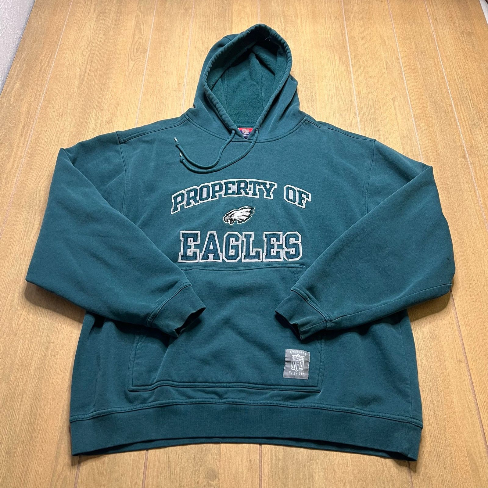 Reebok Vintage Philadelphia Eagles Reebok NFL Football Hoodie Large Size US L / EU 52-54 / 3 - 1 Thumbnail