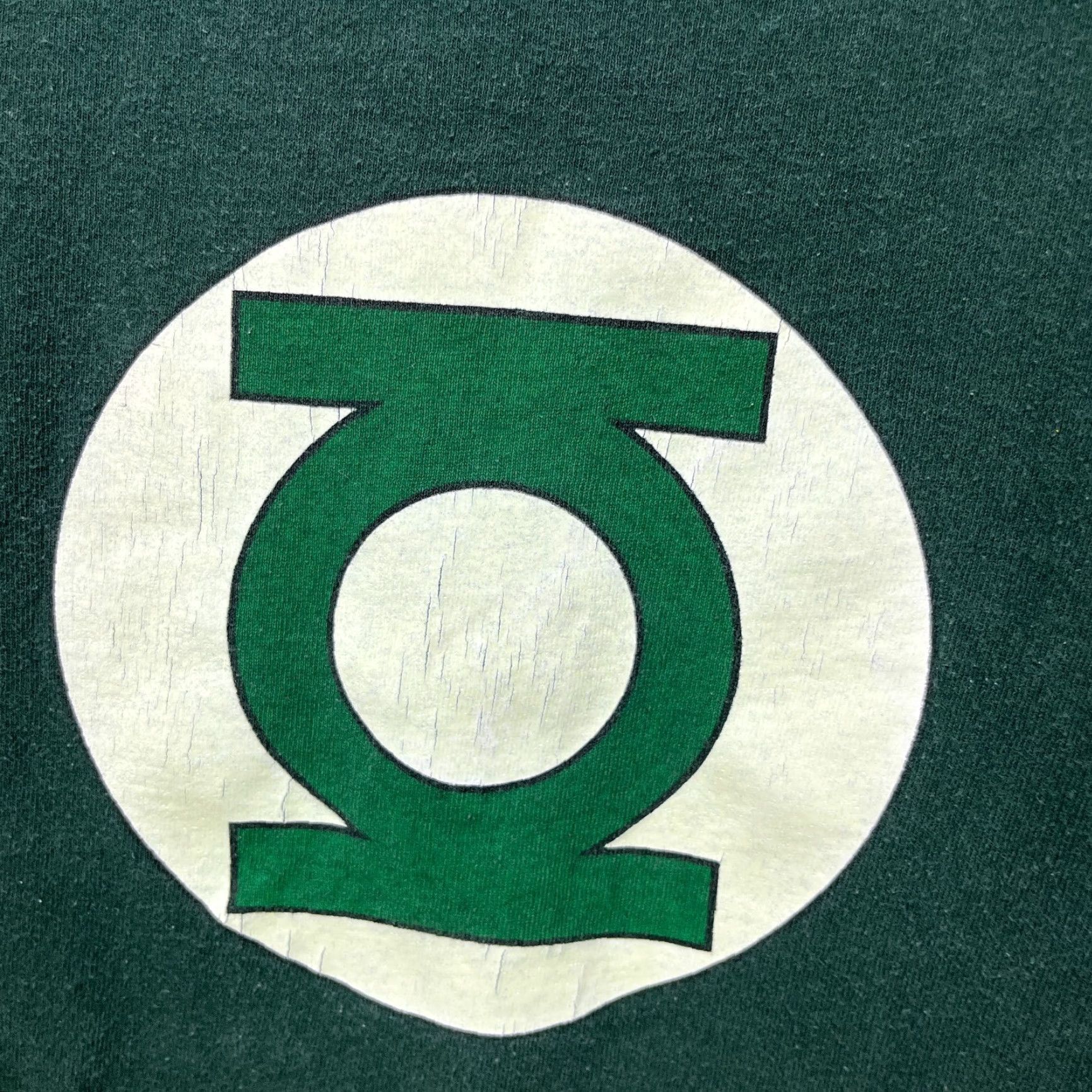 DC Comics VINTAGE 90s Green Lantern Single Stitch T Shirt XL DC Men Green 90s T-Shirt Mens Size US XL / EU 56 / 4 - 7 Thumbnail