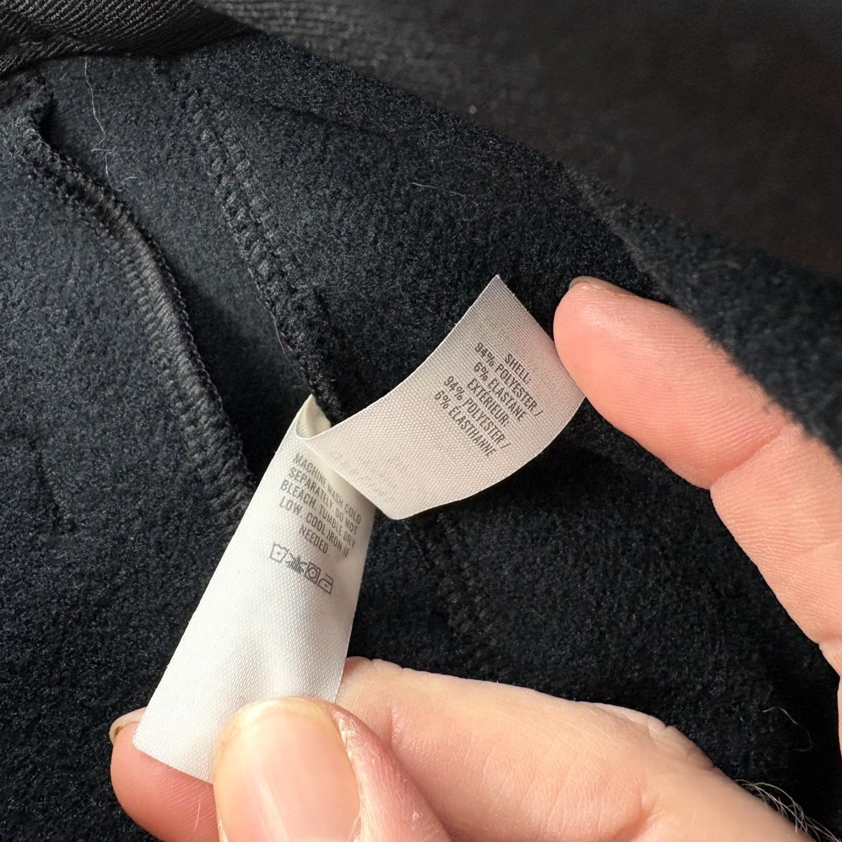 Vintage VINTAGE OFFLINE by Aerie Pants Womens Small Black Chillside Stirrup Fleece Lined Ski Size 28" / US 6 / IT 42 - 6 Thumbnail