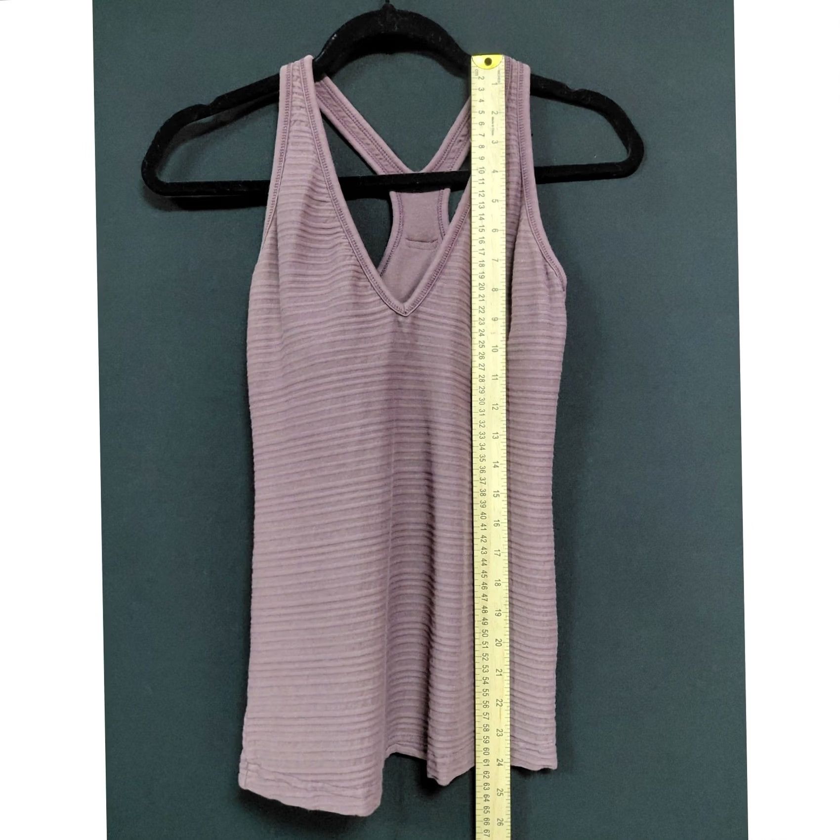 Hard Tail HARD TAIL FOREVER Tank Top Purple Solid Knit Sleeveless Size M Cotton Spandex Women Size M / US 6-8 / IT 42-44 - 6 Thumbnail