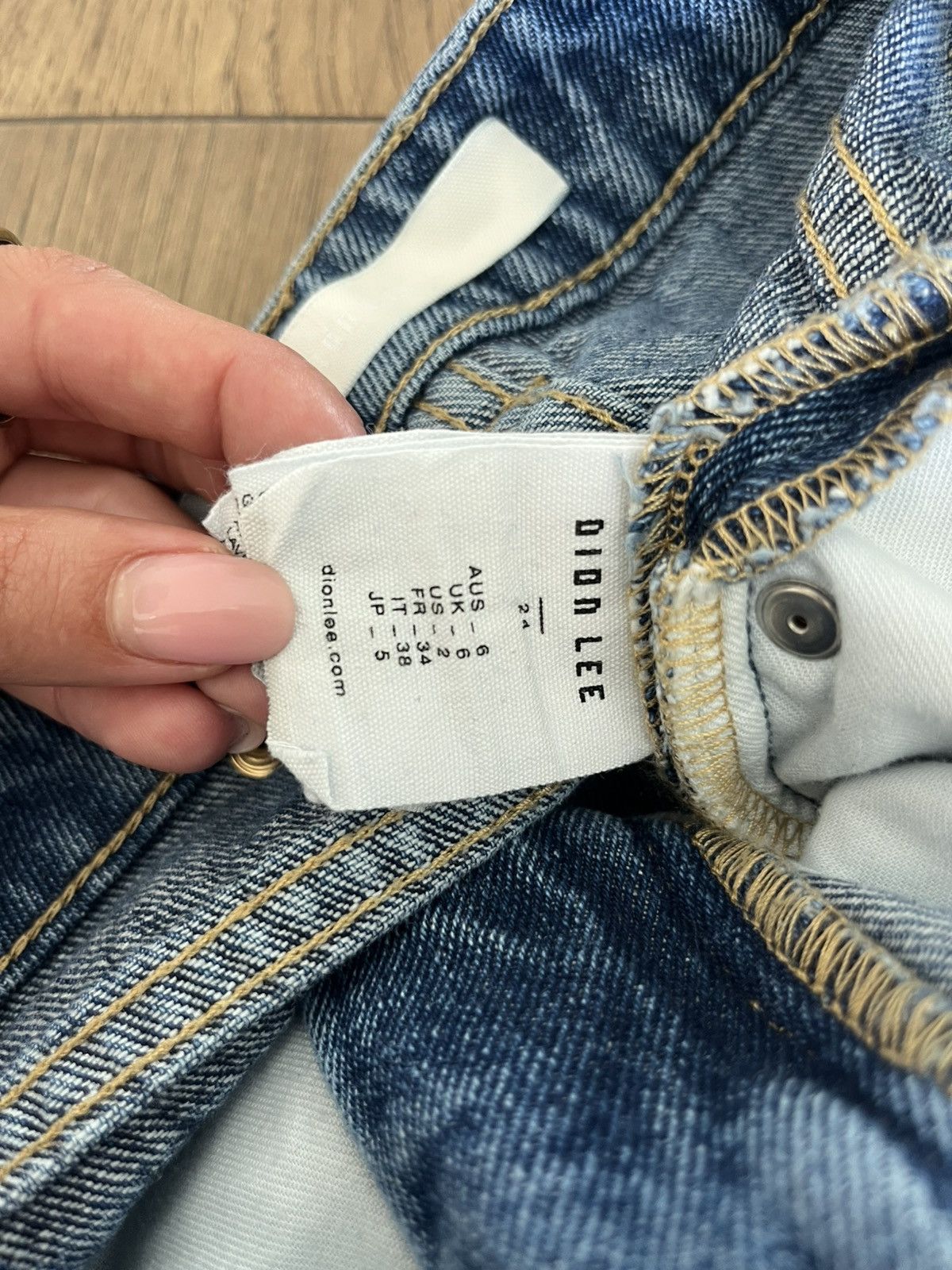 Dion Lee Dion Lee Darted Jeans Size 24" / US 00 / IT 34 - 8 Thumbnail