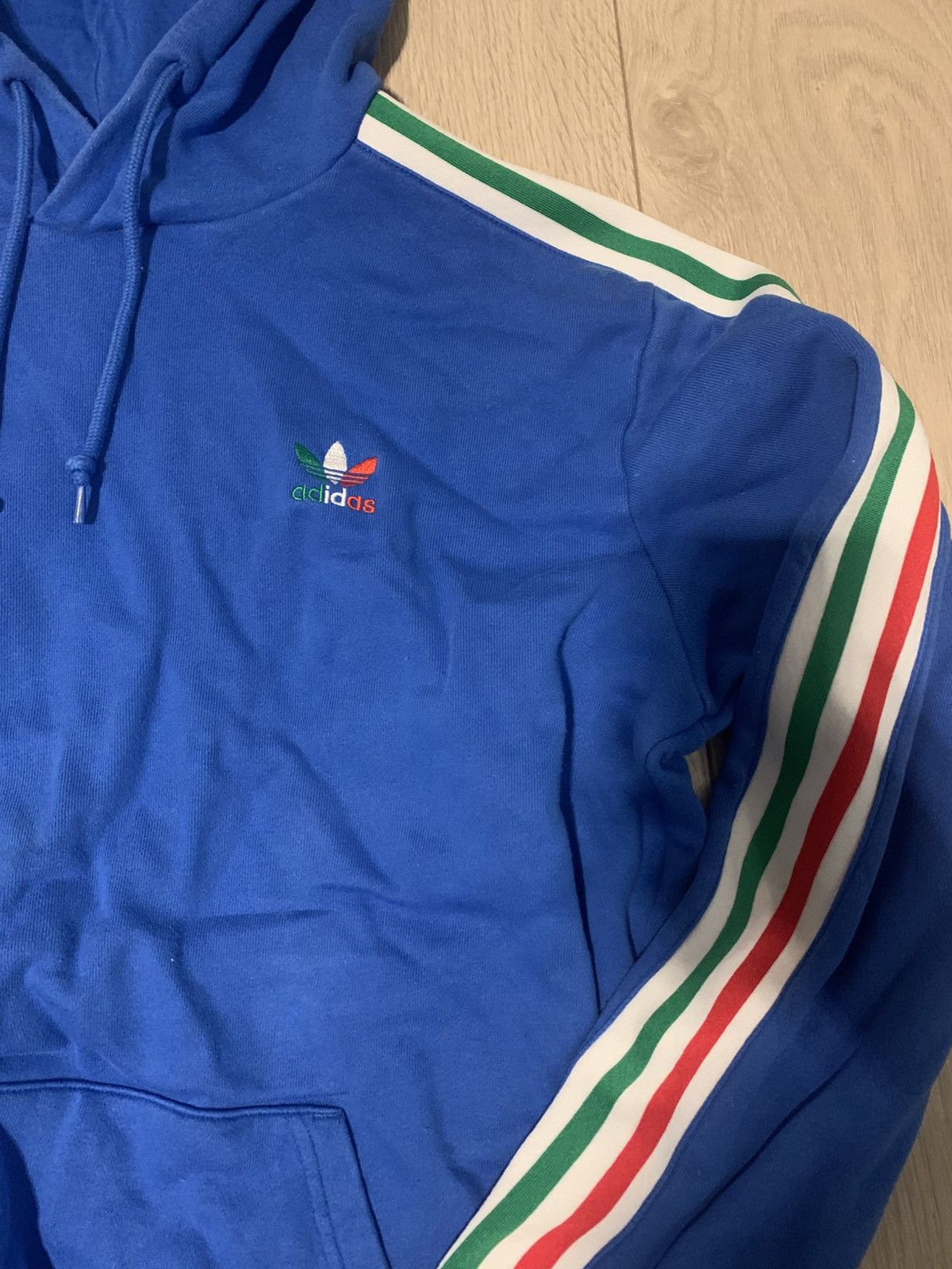Adidas Vintage Retro Y2K Adidas Originals Italy Hoodie Size US M / EU 48-50 / 2 - 2 Thumbnail