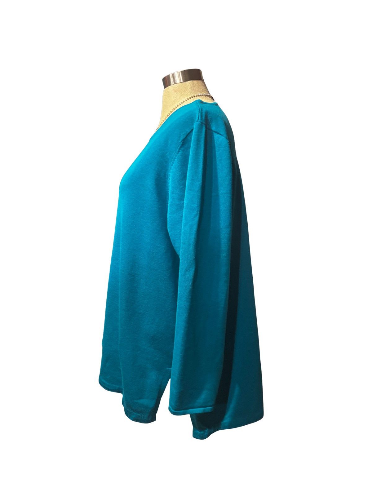 Other Women’s blue Top.wt7991 Size XXL / US 16-18 / IT 52-54 - 3 Thumbnail