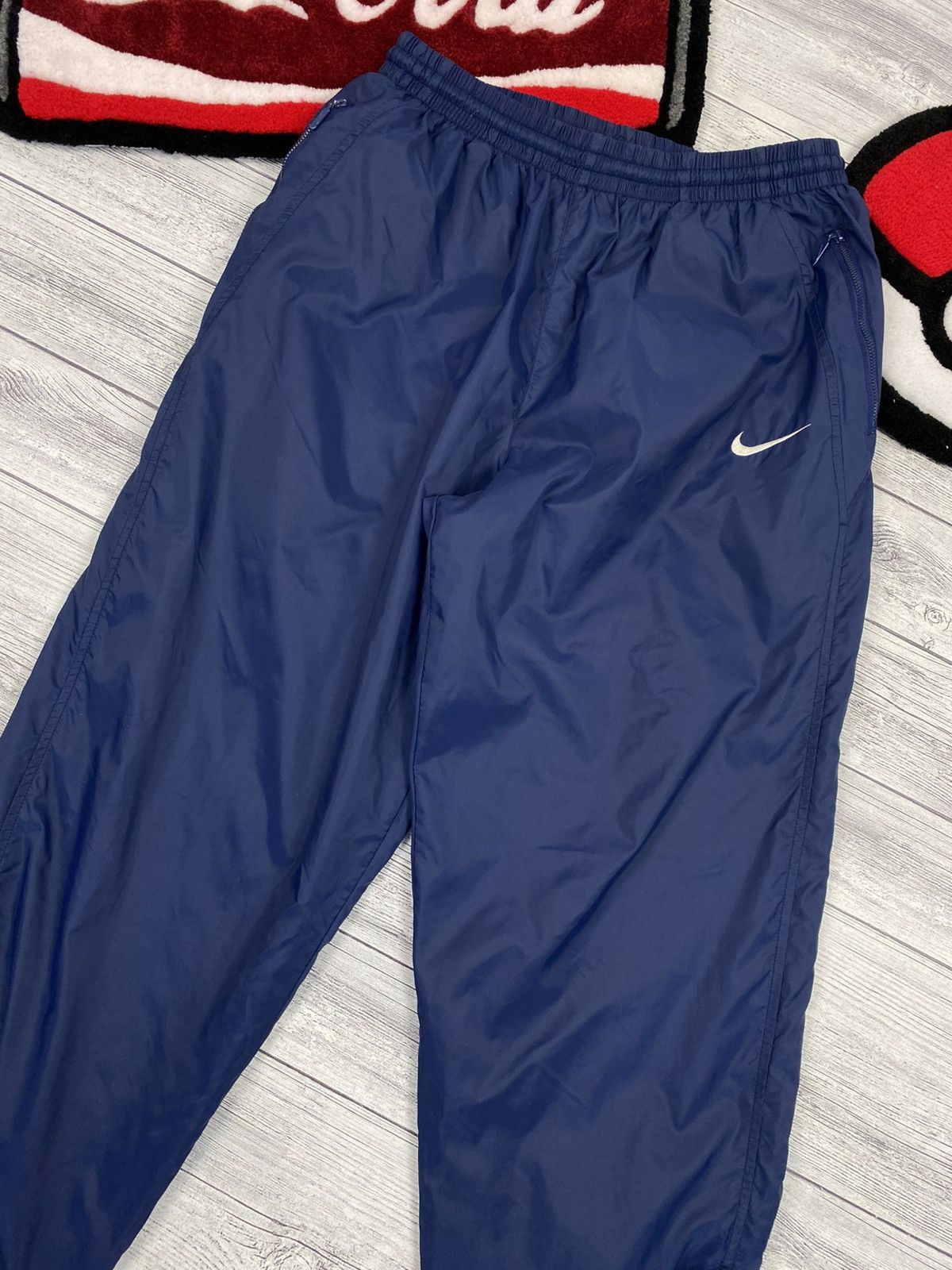 Nike Vintage 90s Nike Nylon Sweatpants Y2K Size L Size US 34 / EU 50 - 4 Thumbnail