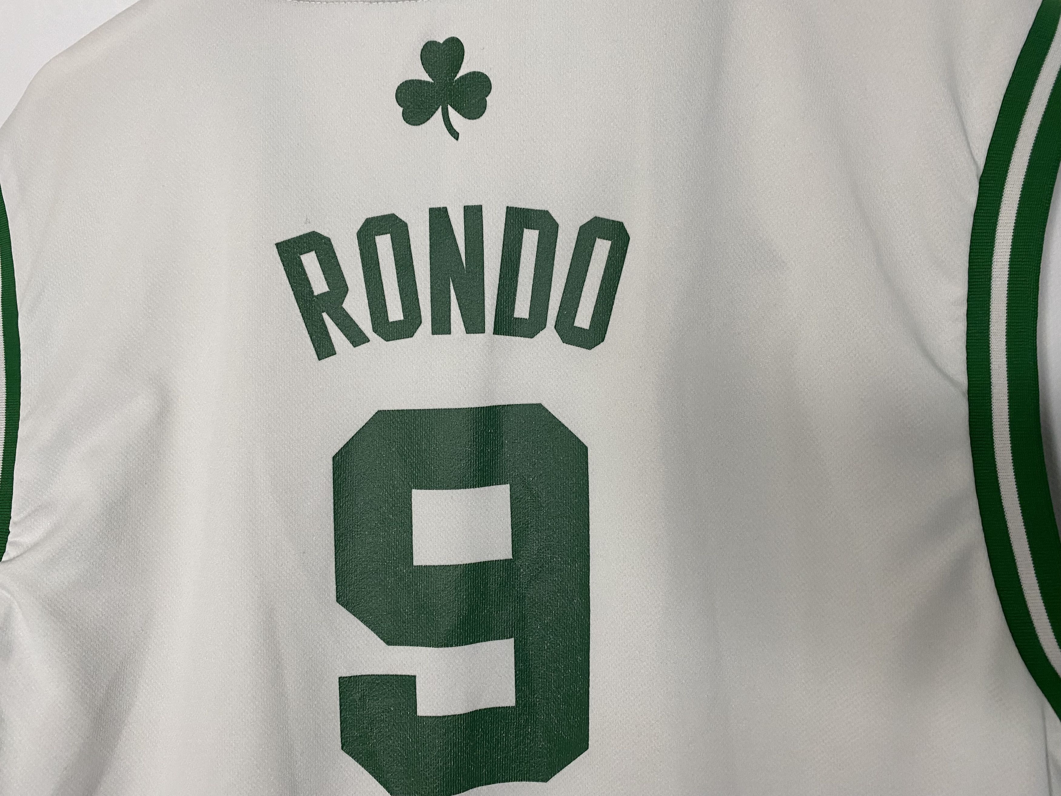 Adidas × NBA RONDO #9 BOSTON CELTICS 2013 NBA BASKETBALL SHIRT JERSEY Size US XL / EU 56 / 4 - 3 Thumbnail