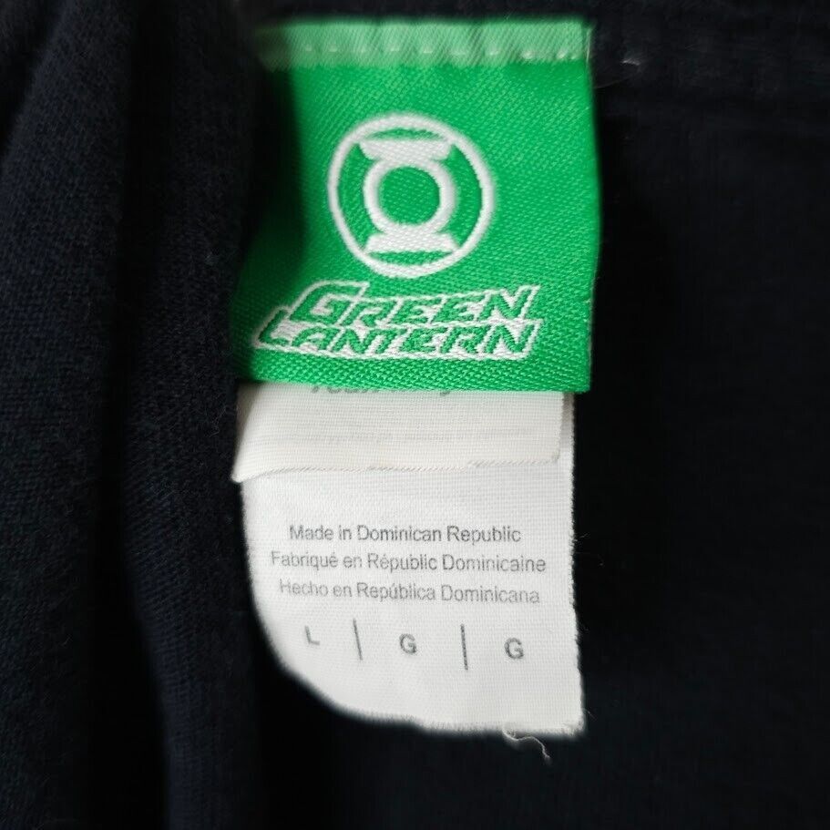 DC Comics Green Lantern T Shirt Mens Size Large Black DC Comics Size US L / EU 52-54 / 3 - 4 Thumbnail