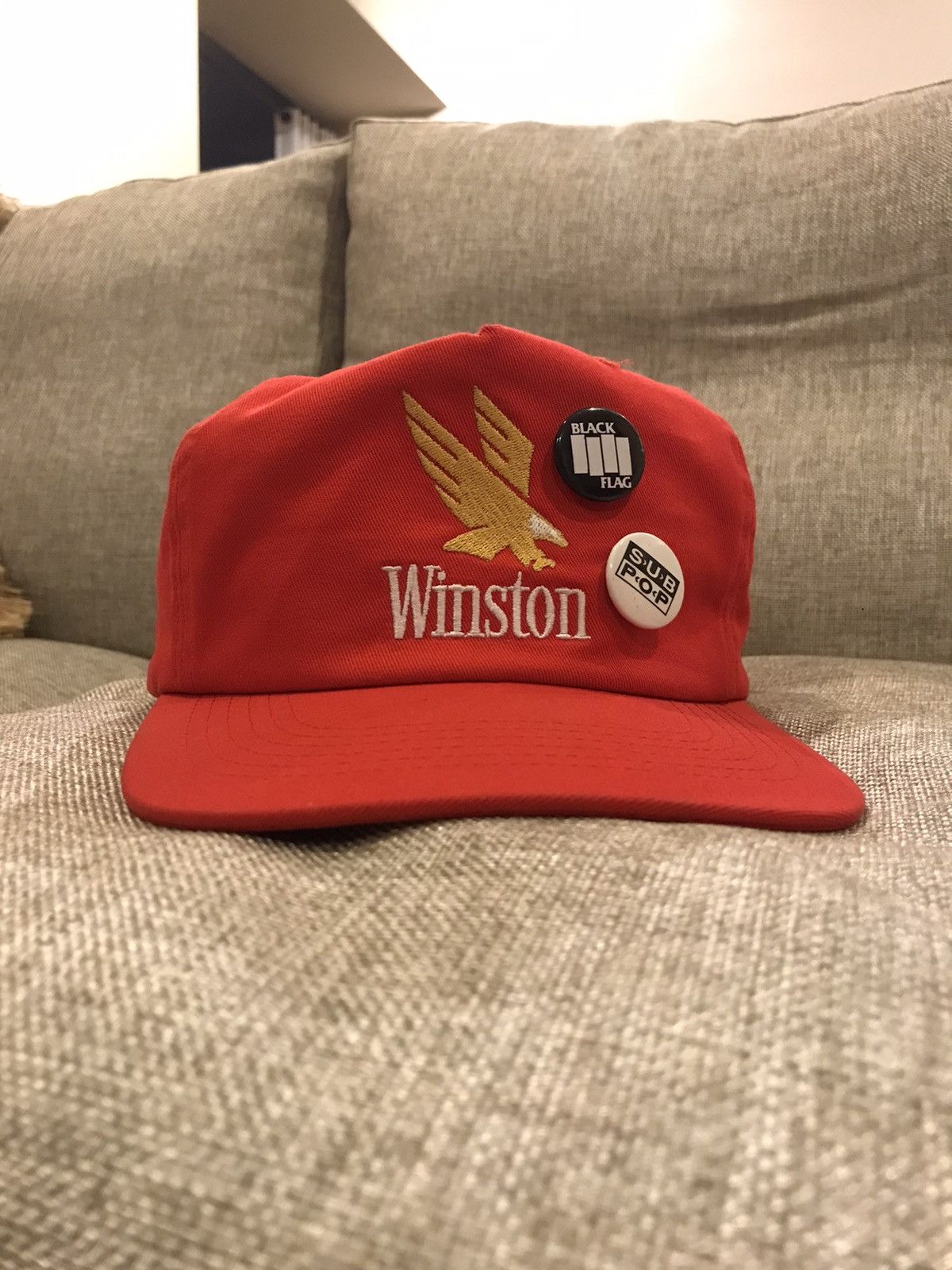 Vintage Vintage Winston Hat Logo Size ONE SIZE - 3 Thumbnail