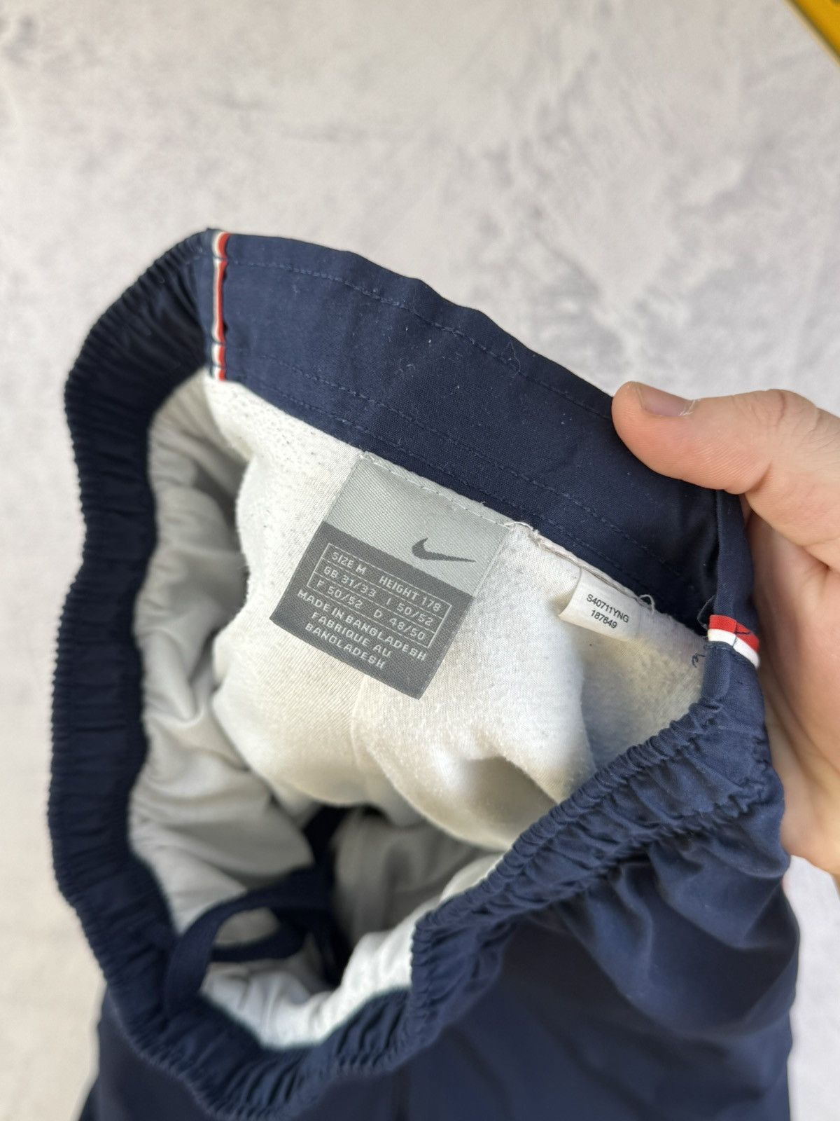 Nike × Vintage NIKE VINTAGE BASIC LOGO OVERSIZE BAGGY PANTS Size US 32 / EU 48 - 6 Thumbnail