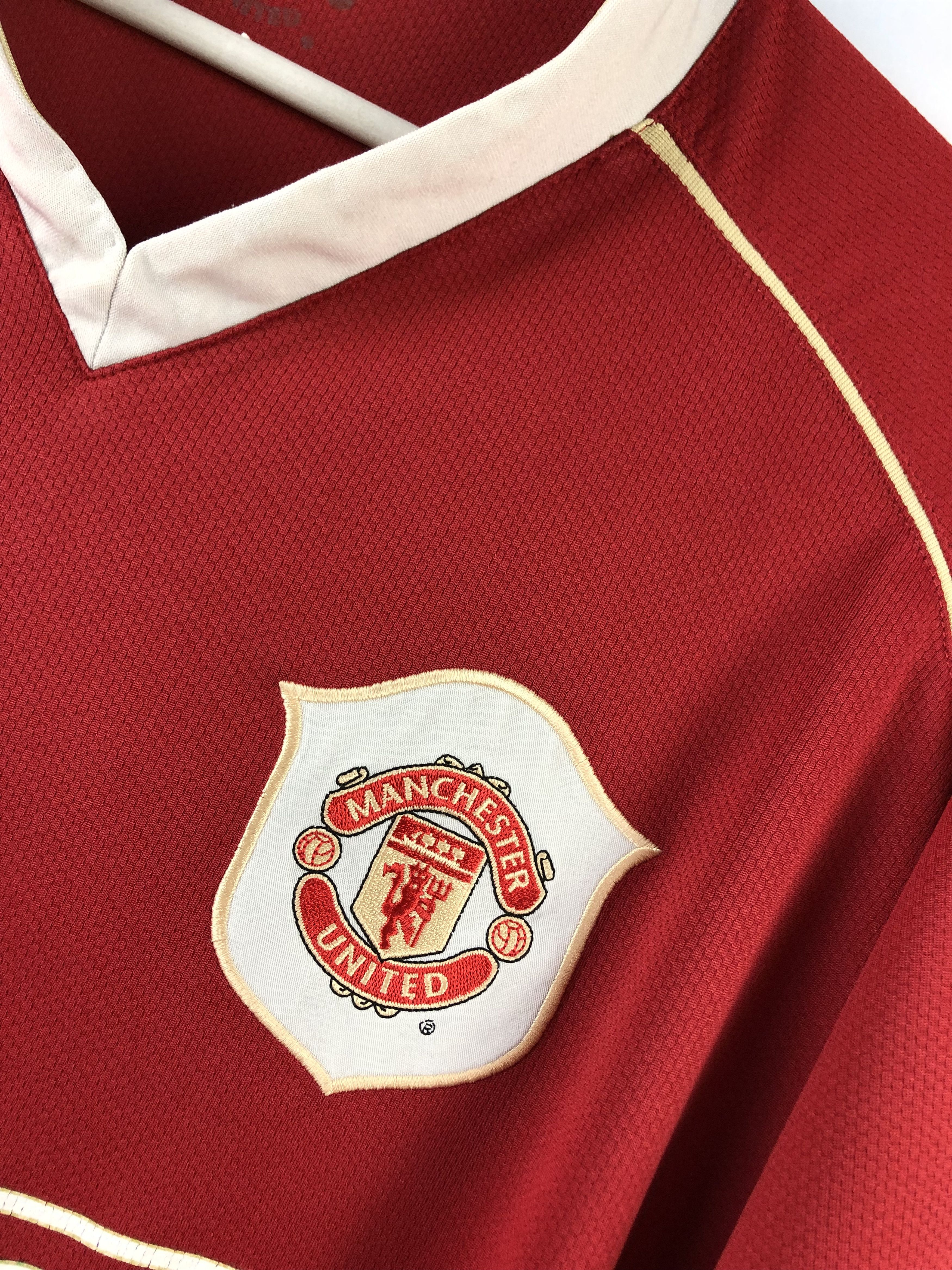 Nike Manchester United football shirt 2006 Soccer Nike Jersey Size US XL / EU 56 / 4 - 6 Thumbnail