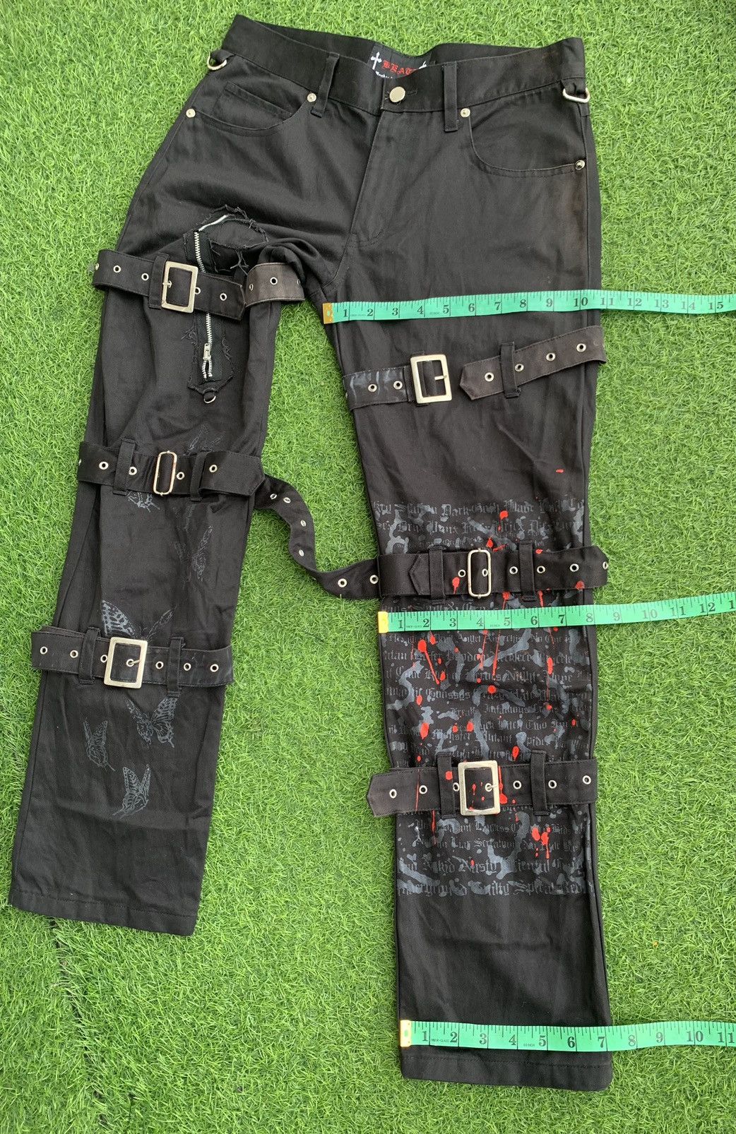 Japanese Brand 🔥⚡️Japanese Brand Bondage Punk Style Size US 30 / EU 46 - 13 Thumbnail