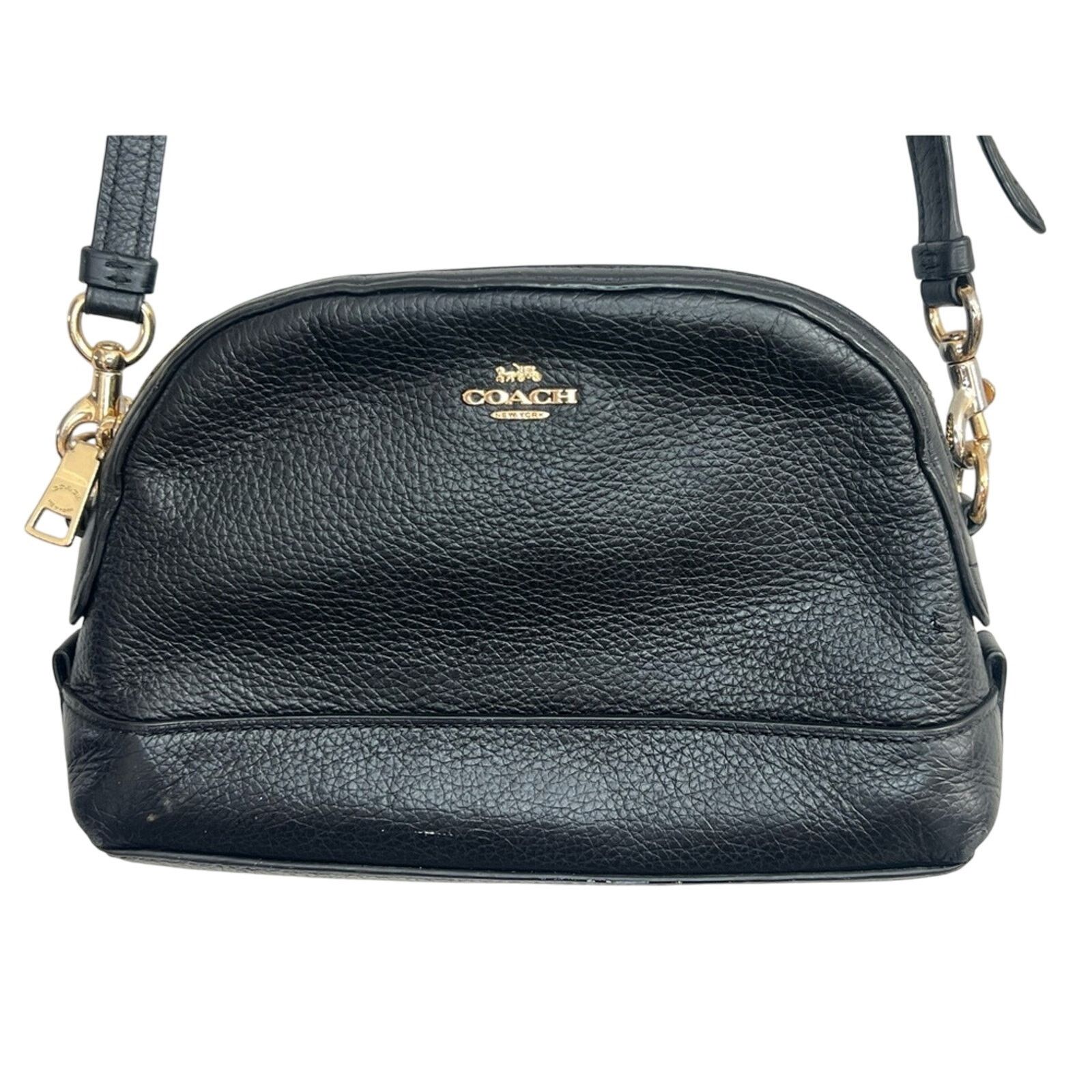 Coach COACH #F76673 Pebbled Leather Dome Crossbody - Retail $298 Size ONE SIZE - 2 Thumbnail