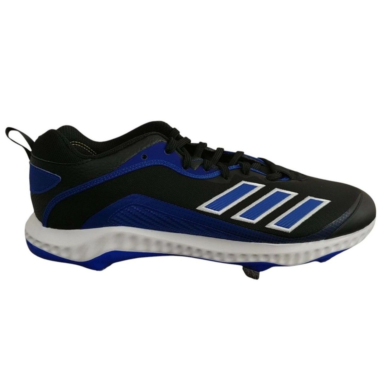 Adidas Adidas Icon 6 Bounce Metal Baseball Cleats FV9350 Black Blue Size US 7 / EU 40 - 2 Thumbnail