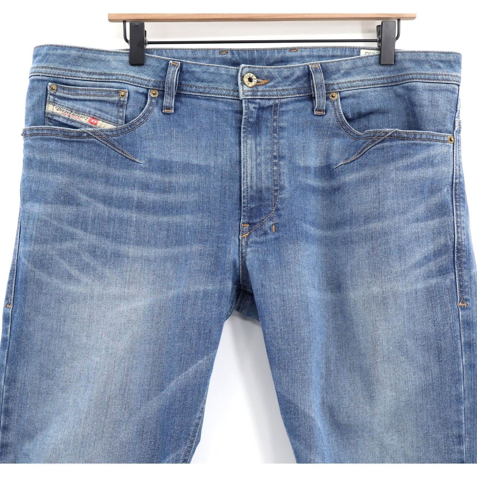 Diesel Diesel Jeans Shioner Slim Skinny 36X32 Blue Denim Cotton Elastane 5-Pocket Mens Jeans Size US 36 / EU 52 - 3 Thumbnail