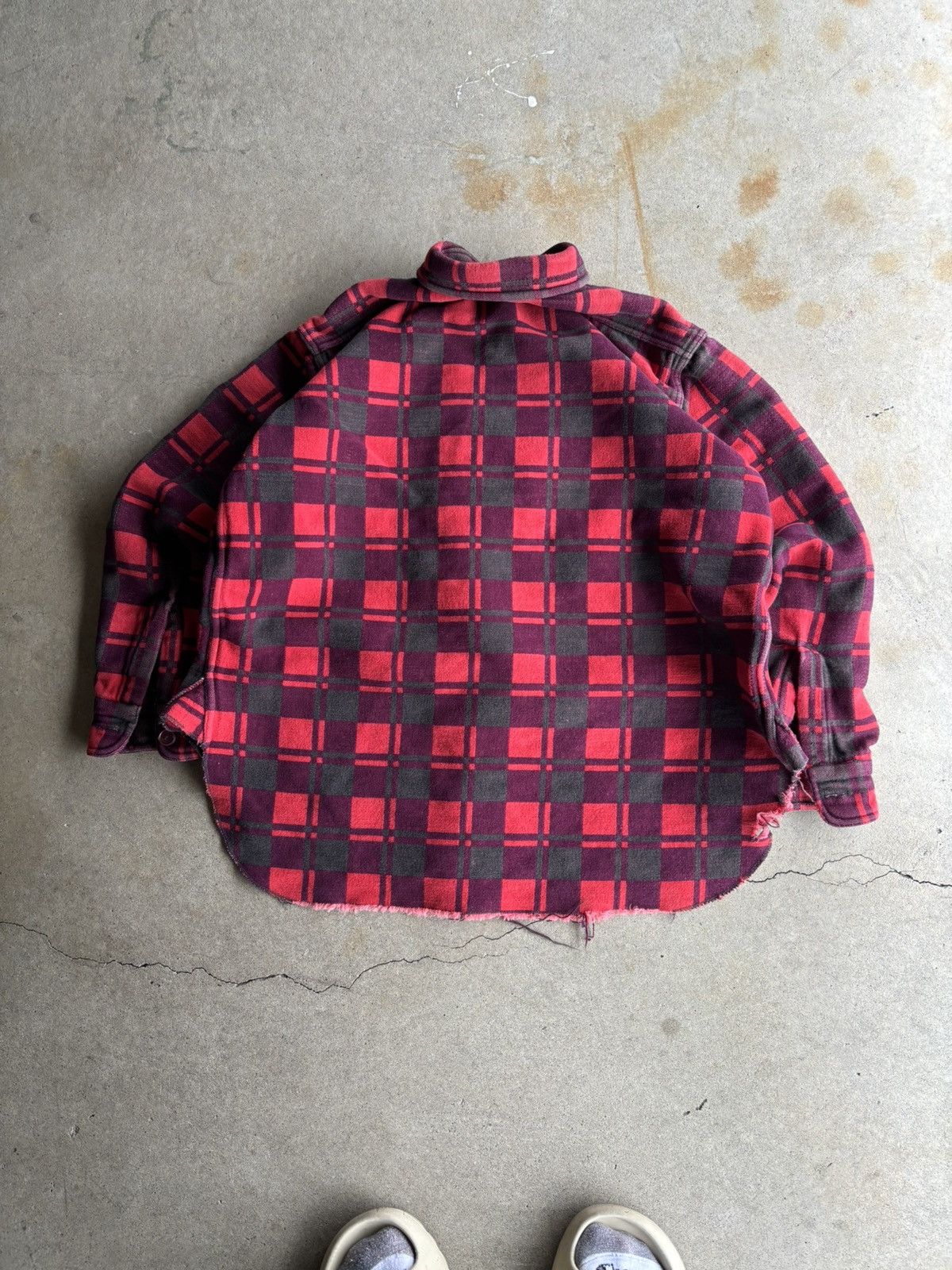 Champion Vintage 1970s Champion Lumberjack Flannel Jacket Size US M / EU 48-50 / 2 - 2 Thumbnail