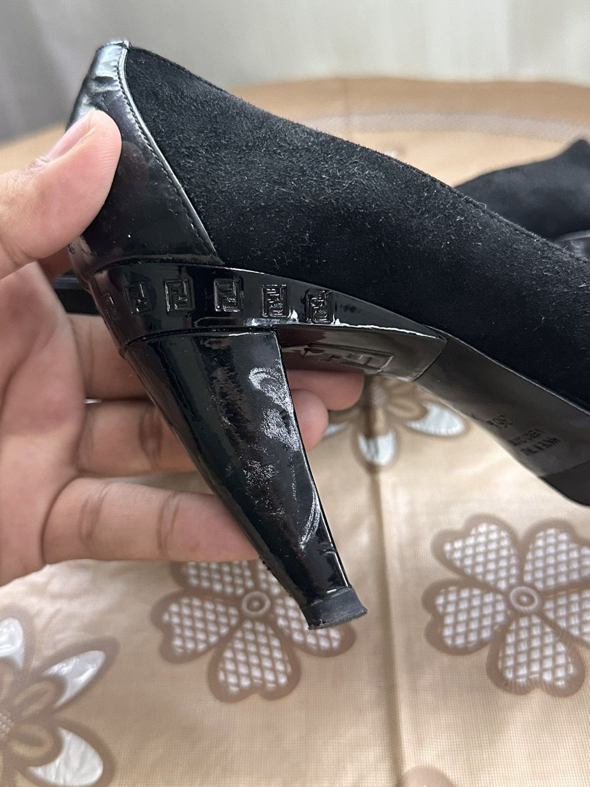 Fendi Fendi FF Logo Patent High Heels Size US 6.5 / IT 36.5 - 12 Thumbnail
