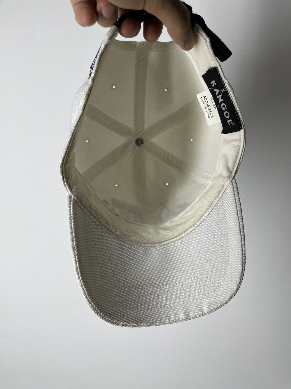Kangol Vintage Kangol Nylon hat Embroidered Big logo Britan Hat Size ONE SIZE - 9 Thumbnail