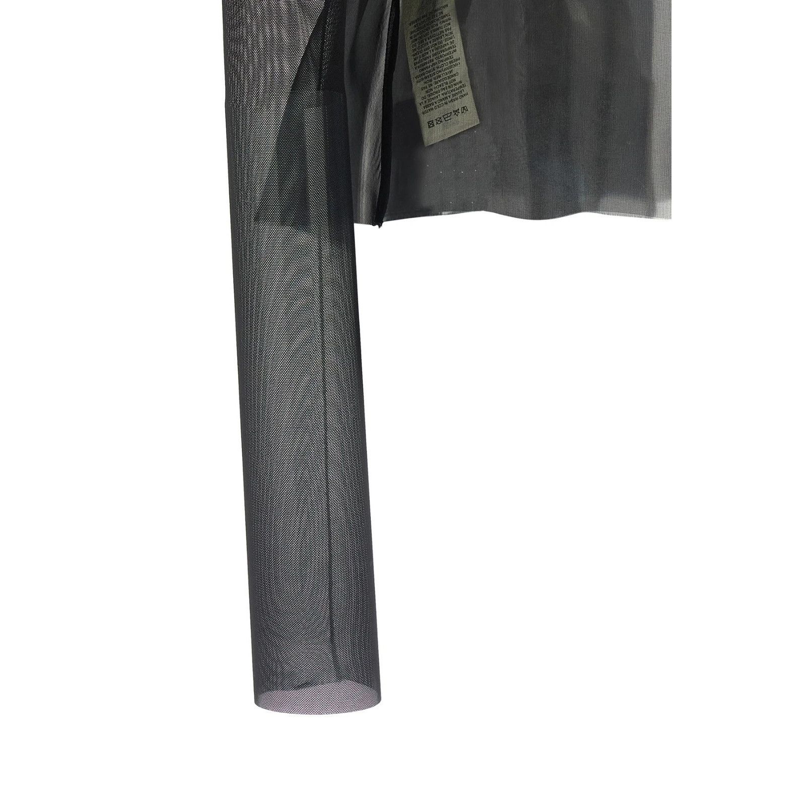 Rick Owens RICK OWENS Combo Metro Black Silk Jacket New & Authentic (Wo Size M / US 6-8 / IT 42-44 - 4 Thumbnail
