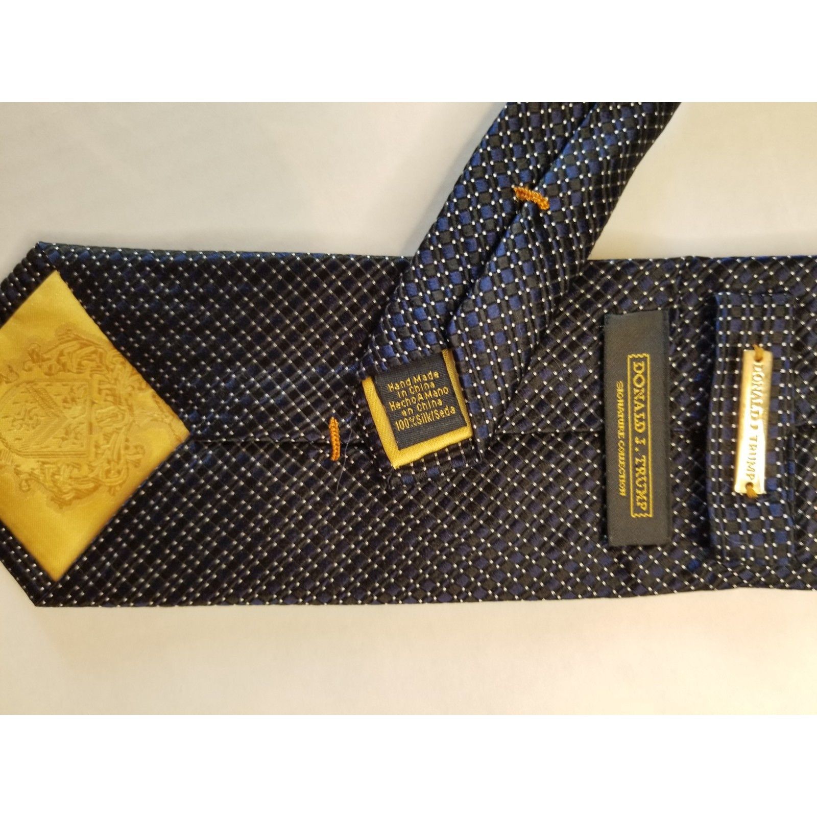Donald Trump Donald J Trump Signature Collection Tie Woven Pattern Size ONE SIZE - 2 Thumbnail