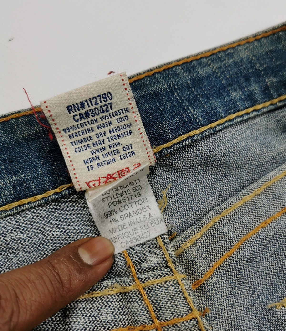 True Religion Bootcut Flare True Religion Distressed Jeans Size 26" / US 2 / IT 38 - 9 Thumbnail