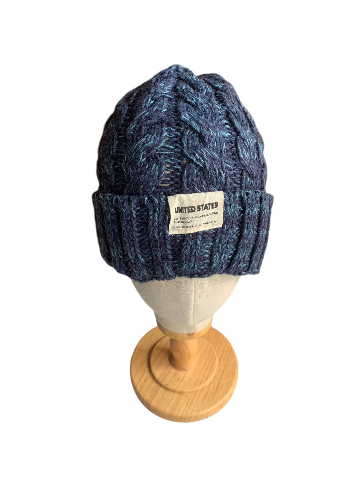 Japanese Brand × Kapital × Vintage Knitted Crochet Winter Sessions Beanie Hats Size ONE SIZE - 6 Thumbnail